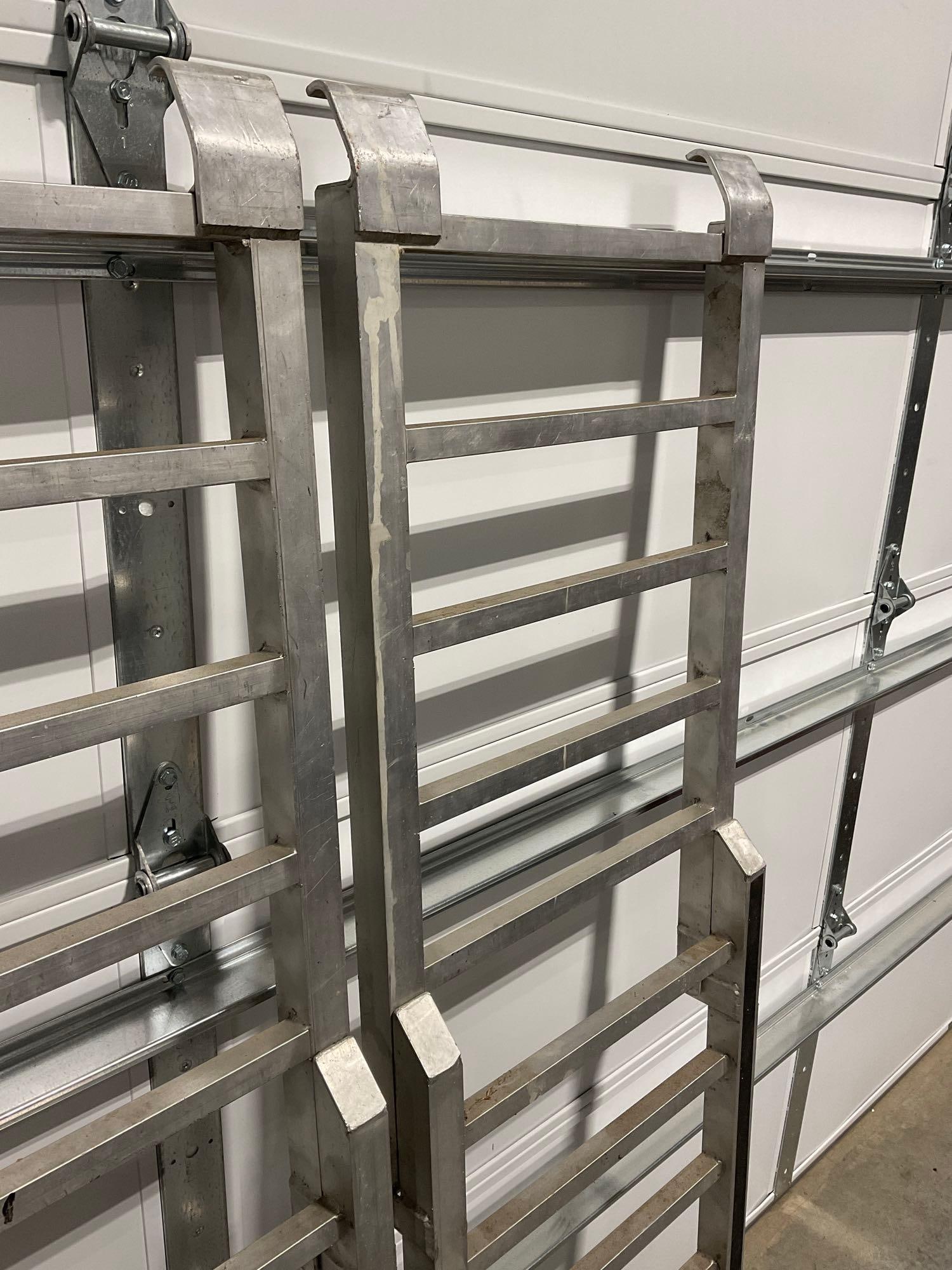 Double Wide Aluminum Folding Ramp, 44 inch wide, 70ish inches when unfolded - 2