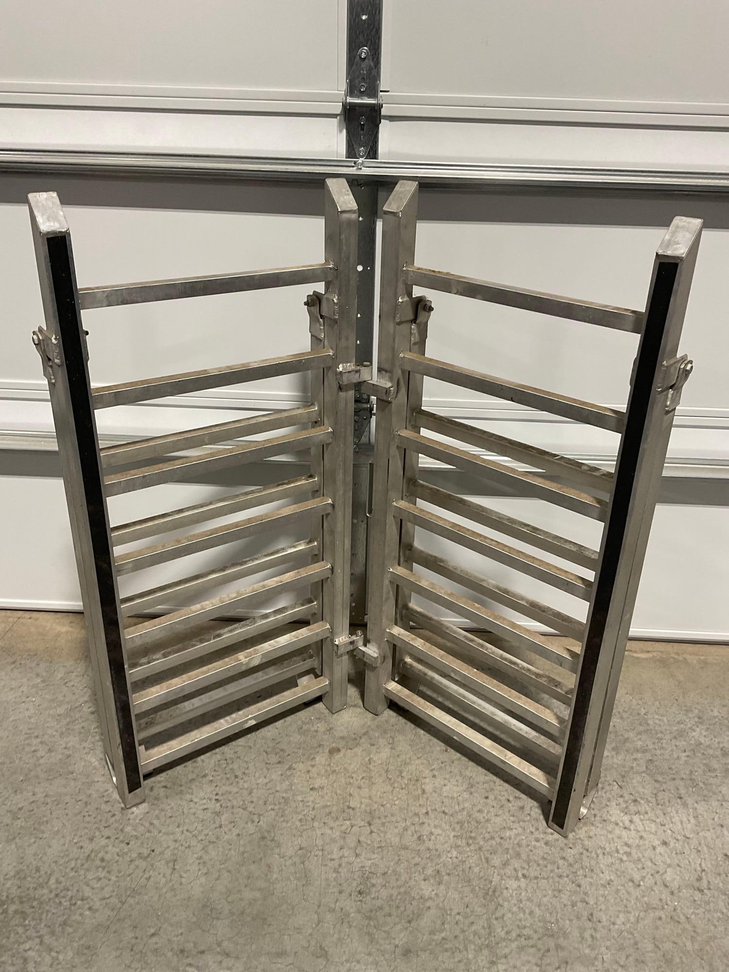 Double Wide Aluminum Folding Ramp, 44 inch wide, 70ish inches when unfolded - 4