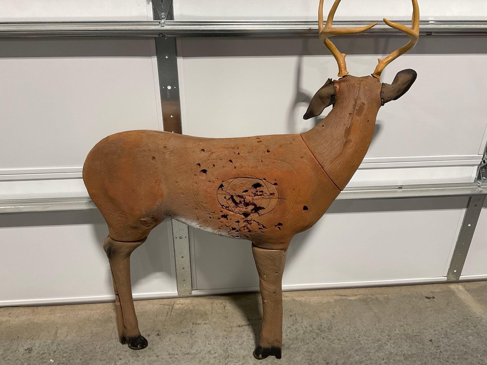 Deer Archery Target w/Foam torso, previously used, 14h x 41w x 28d inches - 5