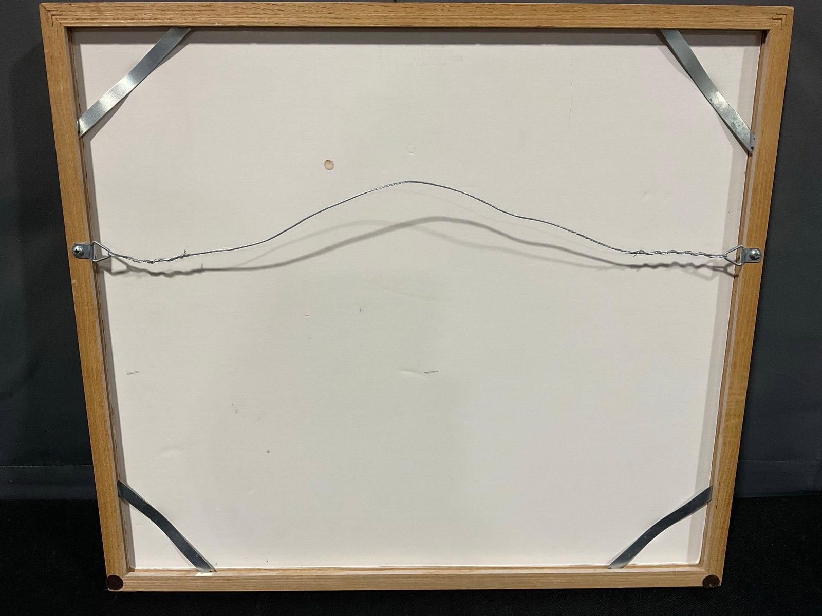 Framed Multimedia Art piece, titled Winter Sea, 17h x 19w x 3d inches - 6