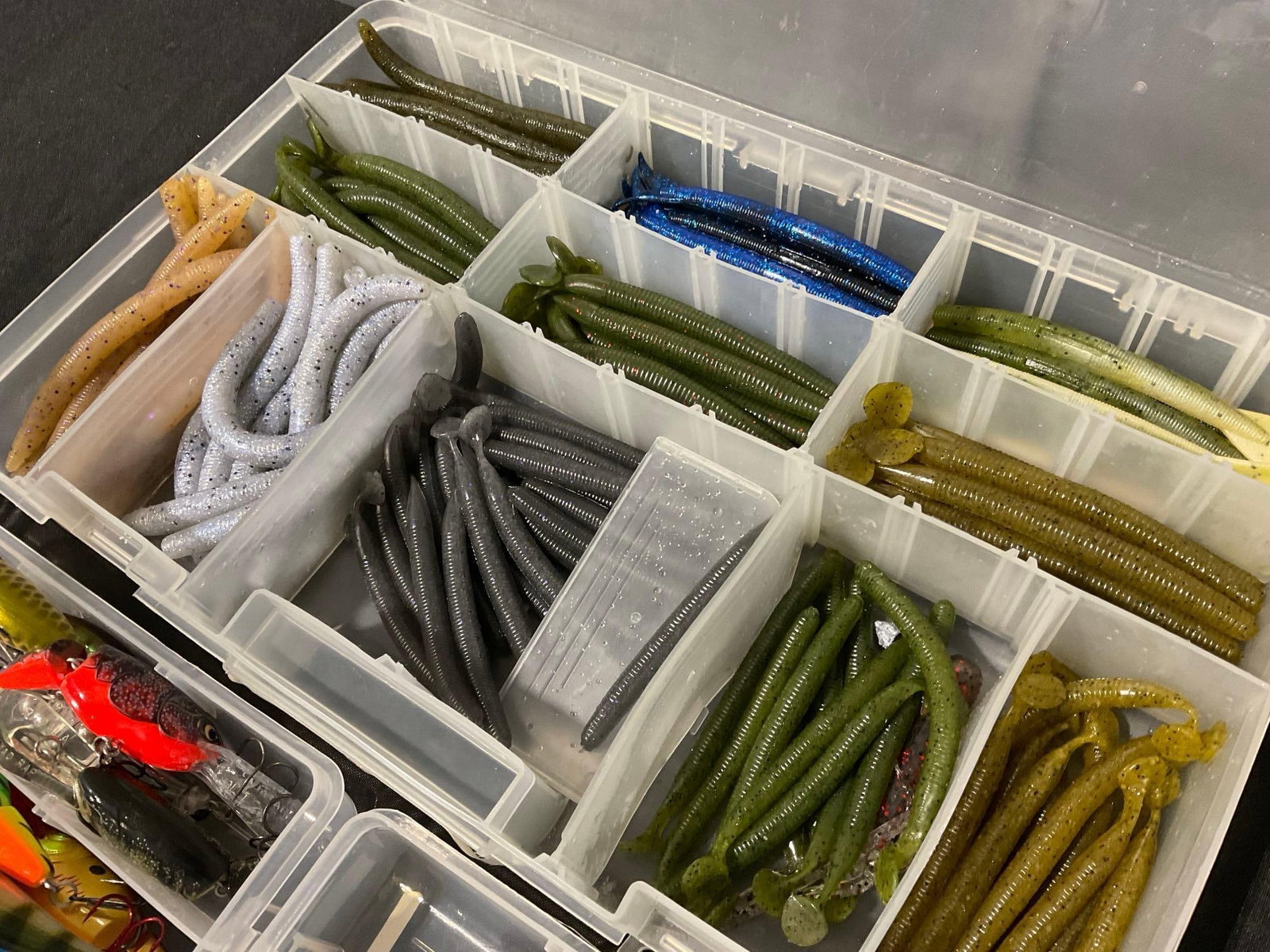 3 Boxes of Fishing Lures, Rods, Stick Baits, Crankbaits, & more, by Rapala, & more - 4