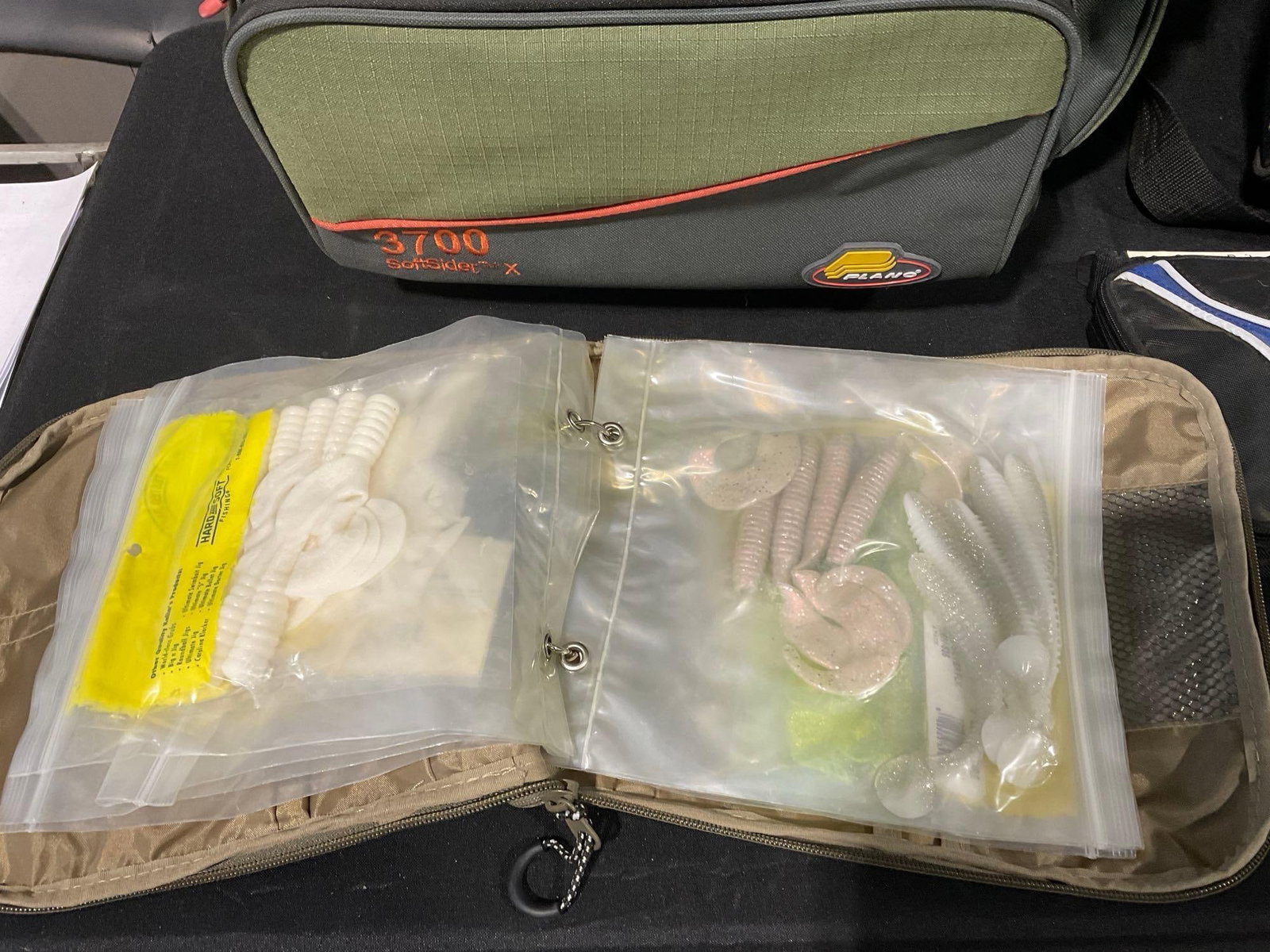 Plano Softsider X 3700, Ranger Boats Bag, 3 Fishing Lure Bags - 3