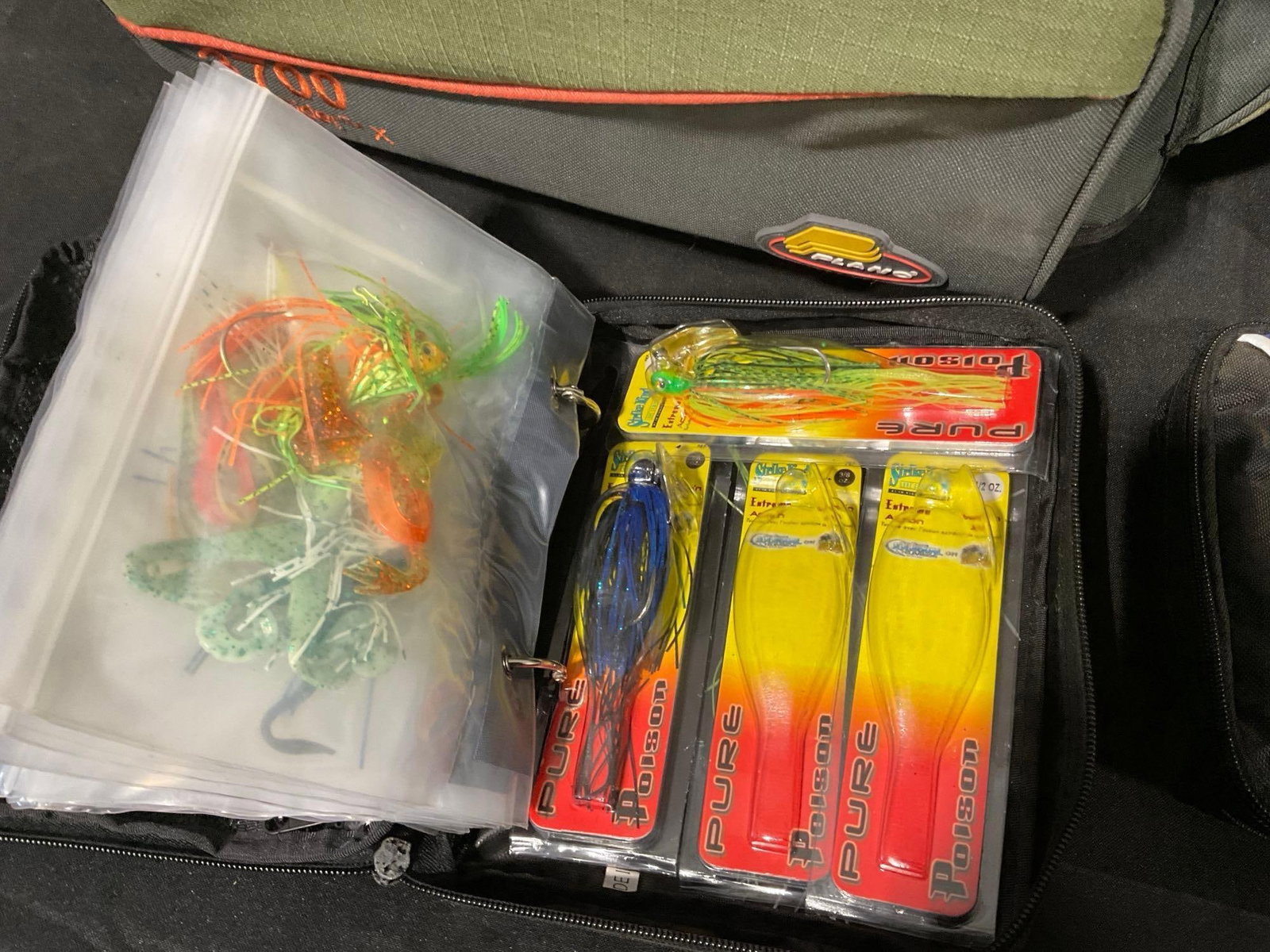 Plano Softsider X 3700, Ranger Boats Bag, 3 Fishing Lure Bags - 5