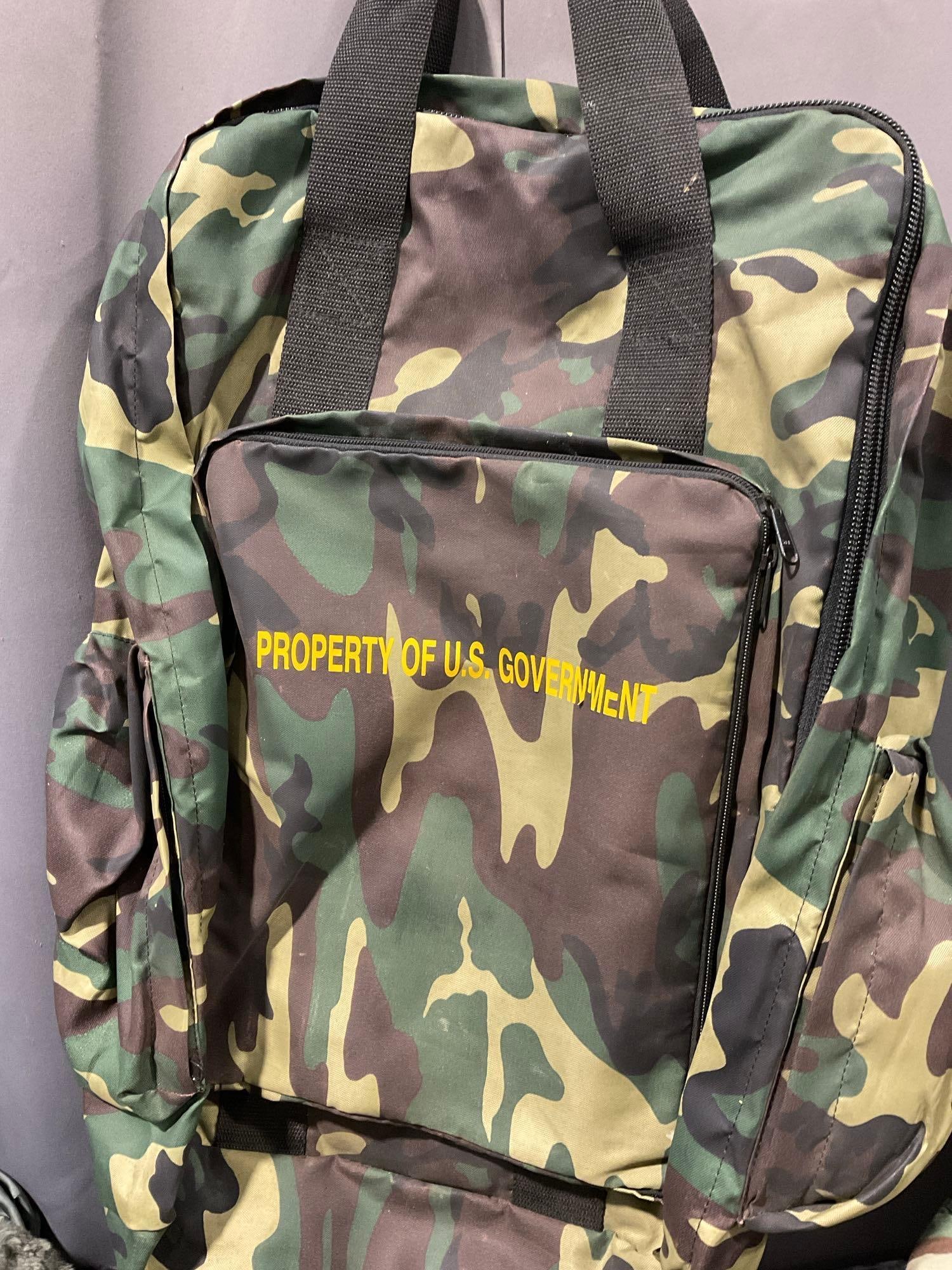 US Military Woodland Camo 1990s, Clothes, Cold Weather Coat, Cold Weather Parka & More - 2