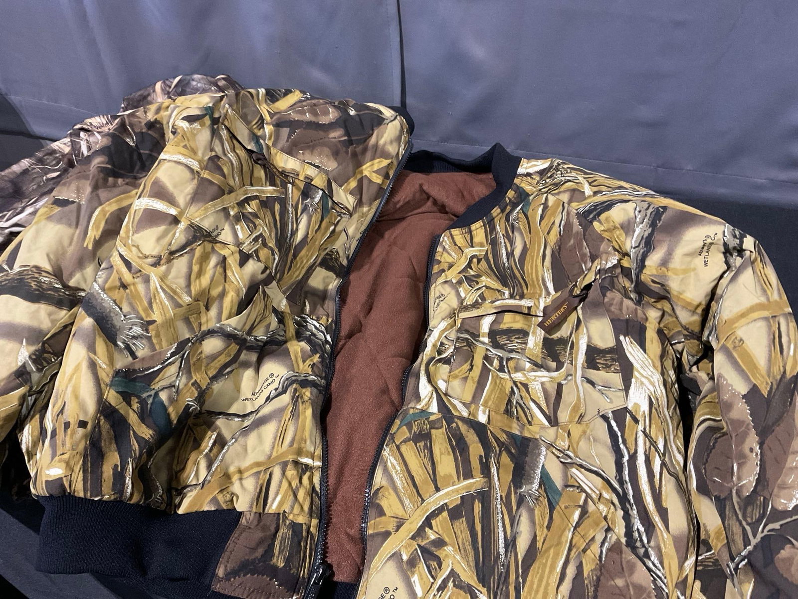 Hunting Clothes, Parkas, 3x Herters Coat, Medium & Large, Bomber Jacket, 10x Medium, & more - 6