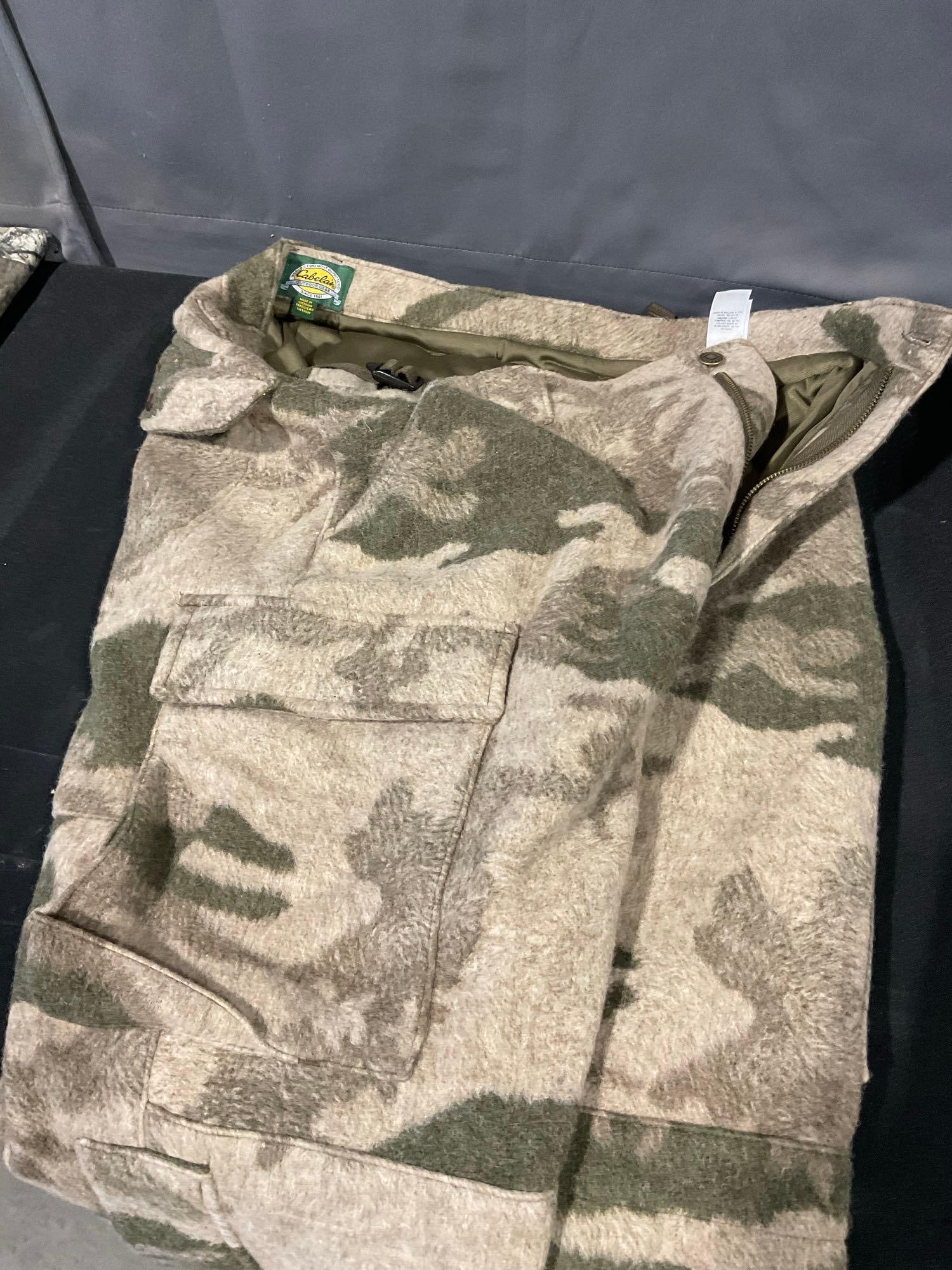 Hunters Camo Clothes, Pants & Jackets, Size 36 & Medium, Orange Sweater - 7