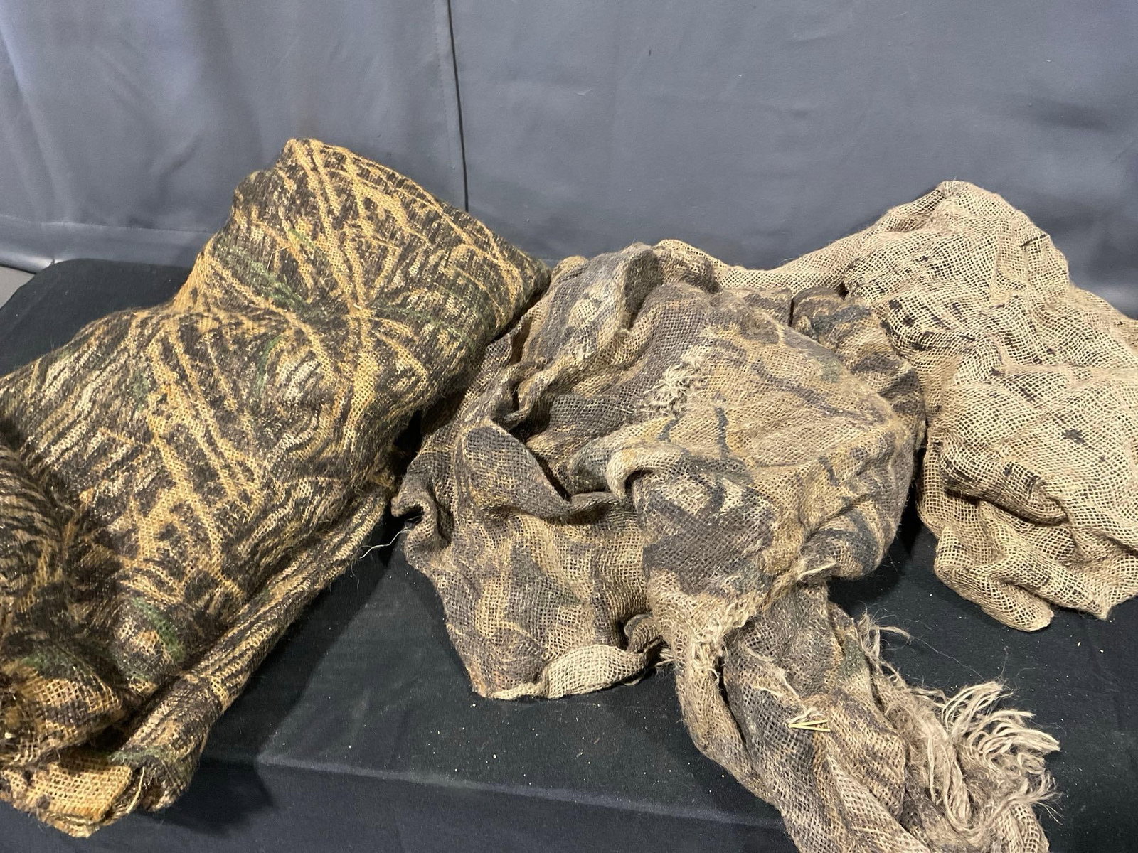Good Sized Variety of Camo Burlap, 2x New Remington, Foam Seat Pad & more - 6