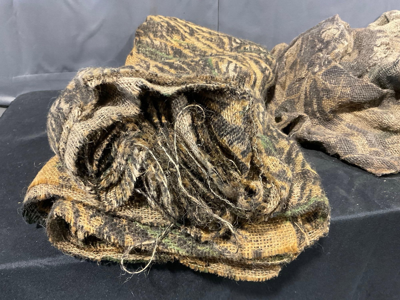 Good Sized Variety of Camo Burlap, 2x New Remington, Foam Seat Pad & more - 7
