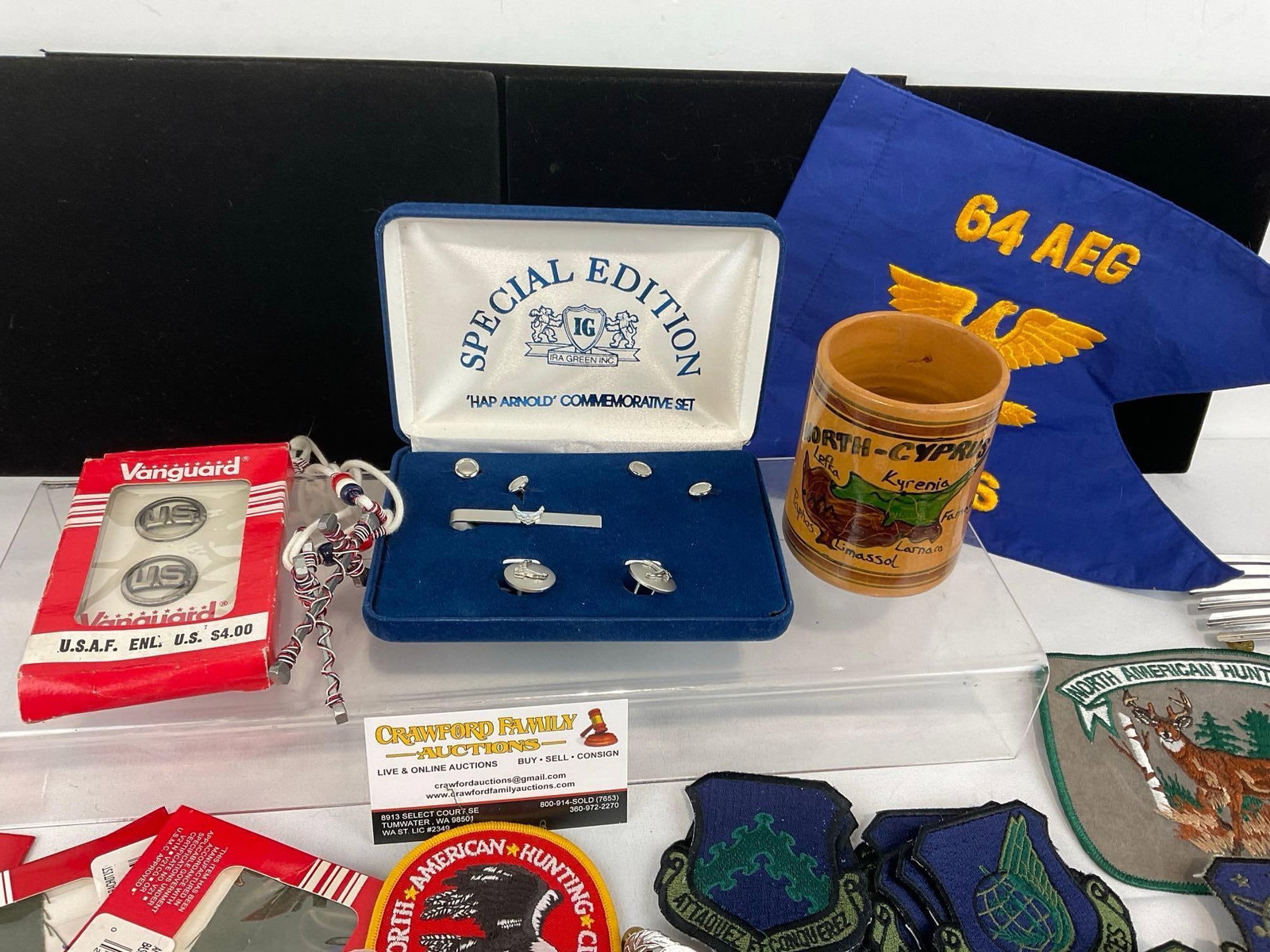 Large Collection of MIlitary Insignia, Pins, Patches & more, Air Force Memorabilia - 5