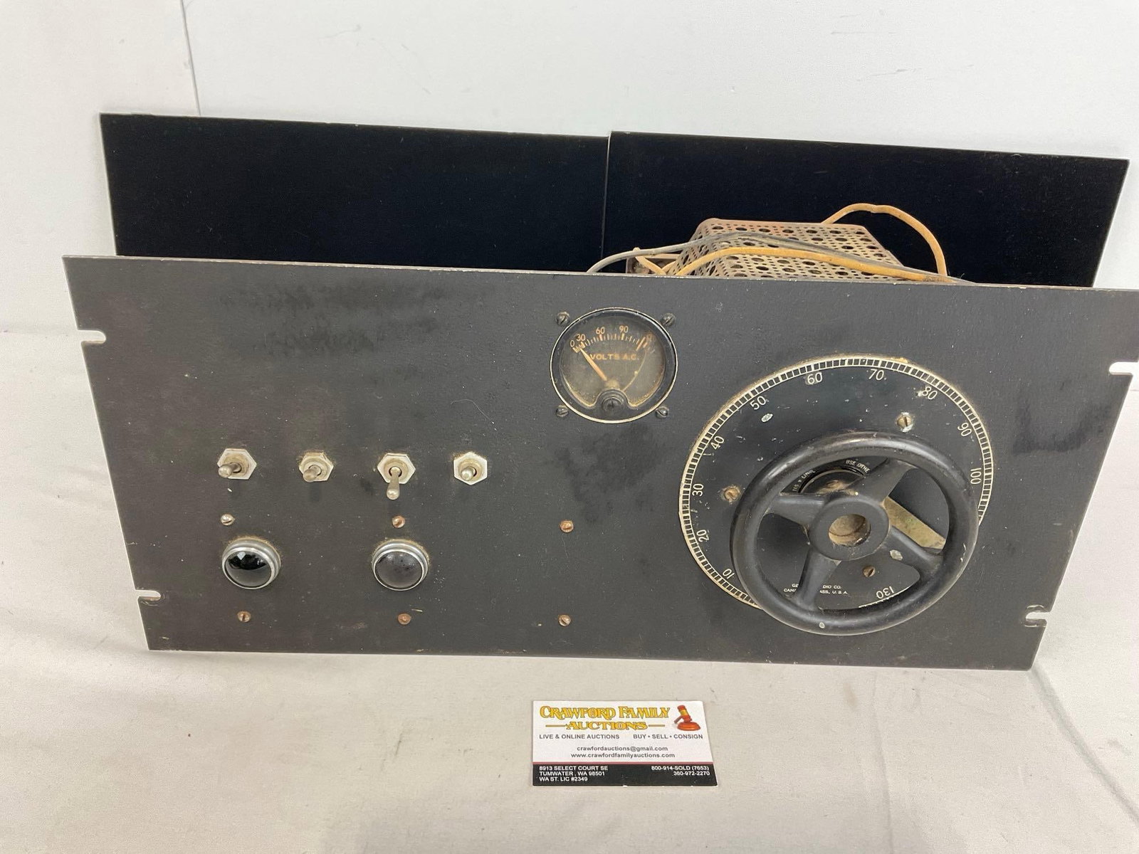 General Radio Co Rack Mounted Test Equipment, approx 10h x 20w x 14d inches (1 of 5)