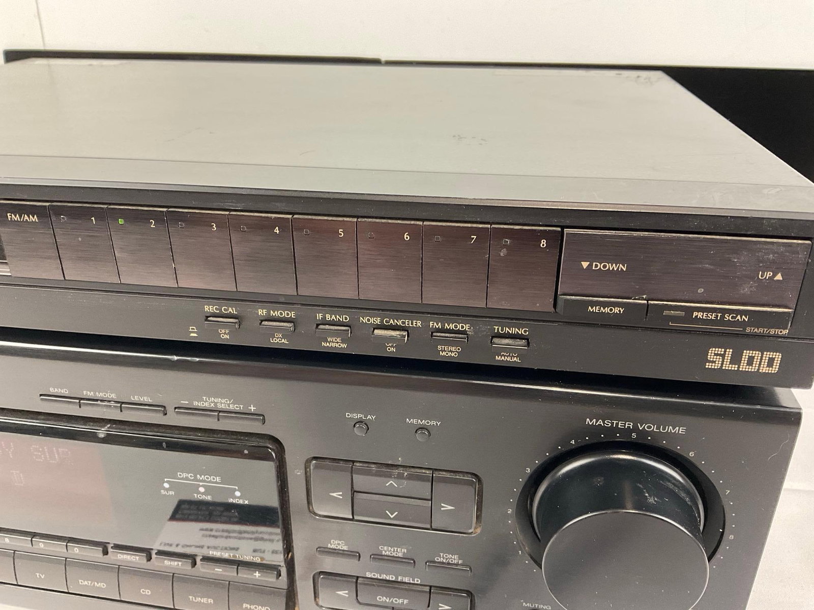 Sansui Stereo Tuner model no TU-0D99x & Sony Stereo FM/AM Receiver model no STR-D865 - 3