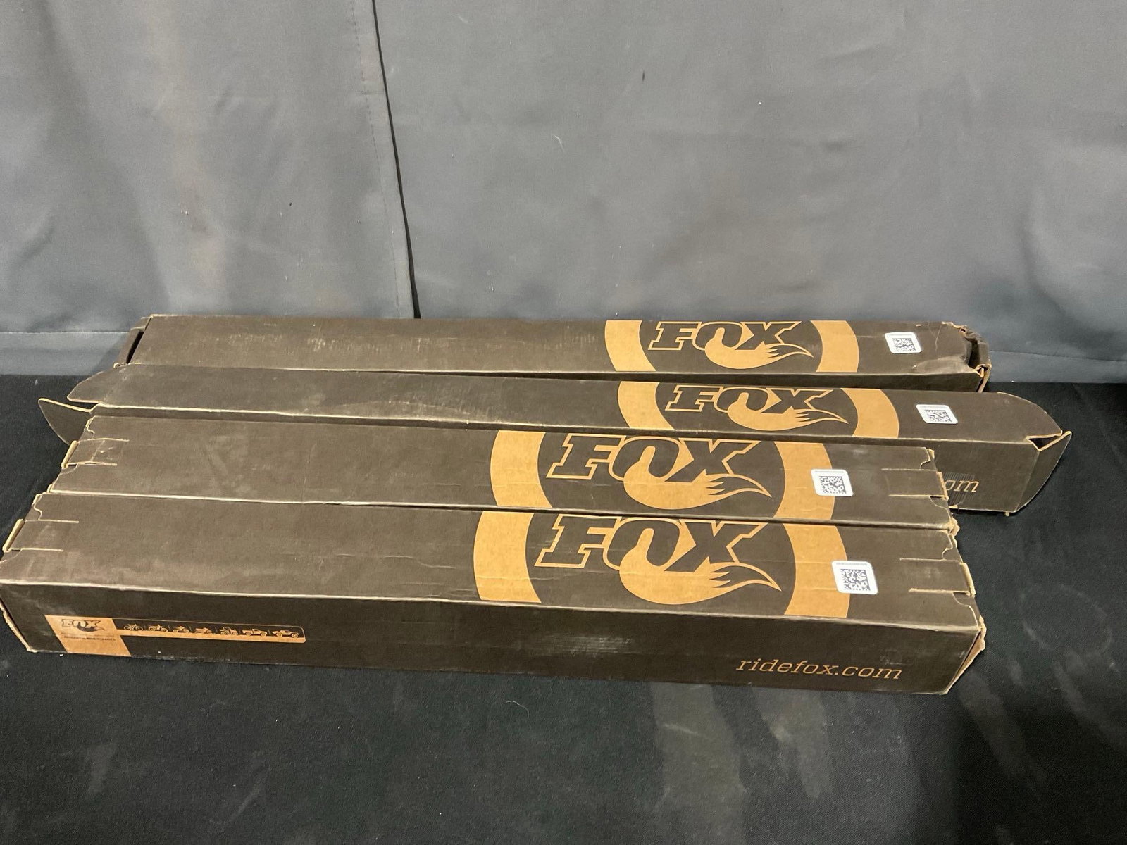 Set of Jeep JL Front & Rear Shock Absorbers, 9.6 & 10.20 inch, in original boxes: Appears to be in good shape, looks unused, the boxes have shelf wear. The piece measures approx 7h x 30w x 7d inches. See pics. E-5600 *Oversized shipping may apply*