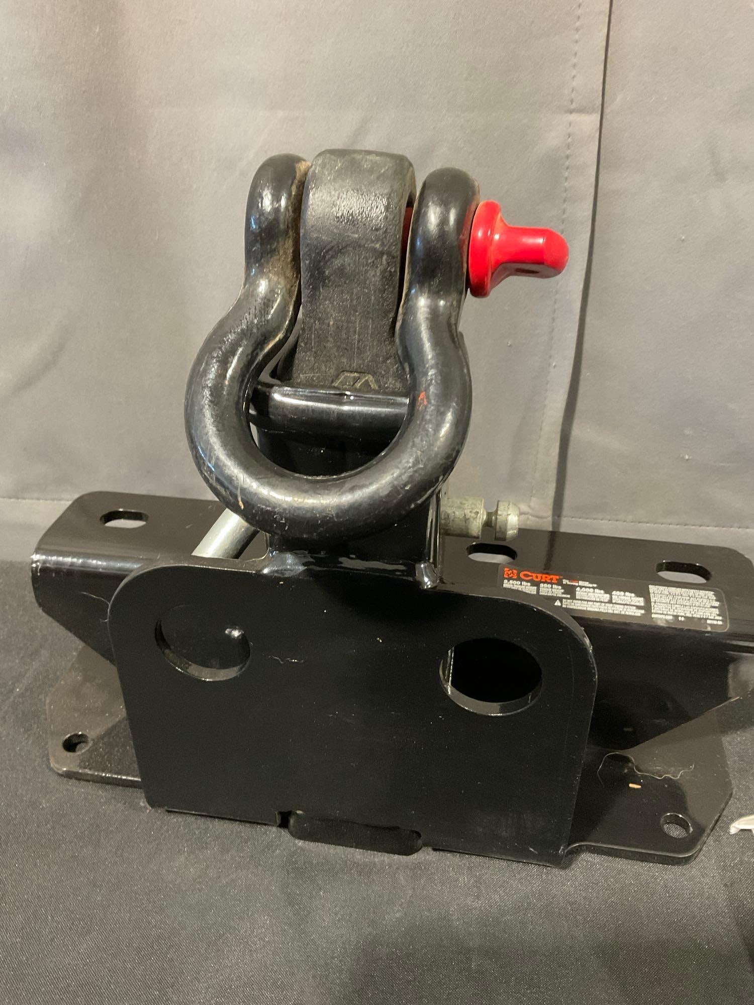Curt ATV Hitch, w/Removable Shackle & Tongue w/hardware - 4