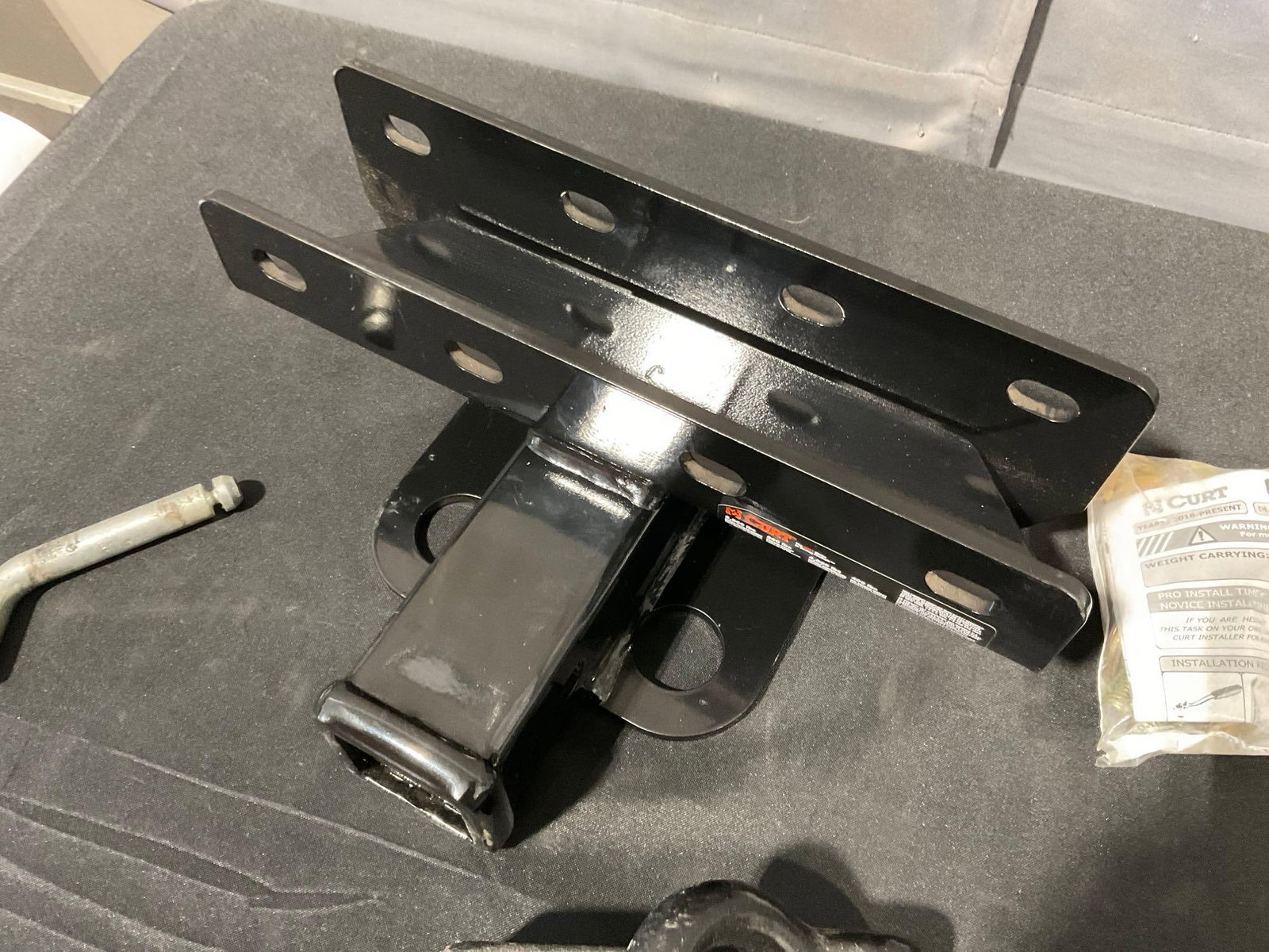 Curt ATV Hitch, w/Removable Shackle & Tongue w/hardware - 6
