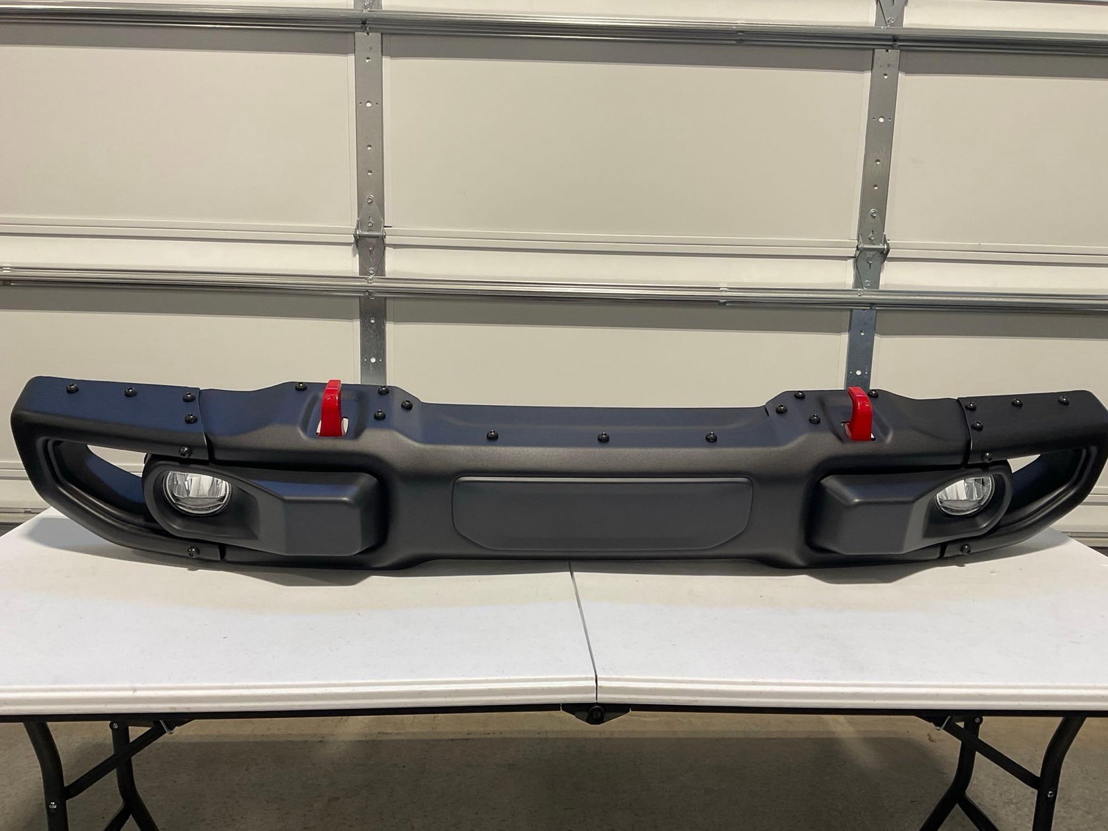 Jeep Rubicon 10th Anniversary Steel Front Bumper, Wrangler JK or JL models, NIB - 2