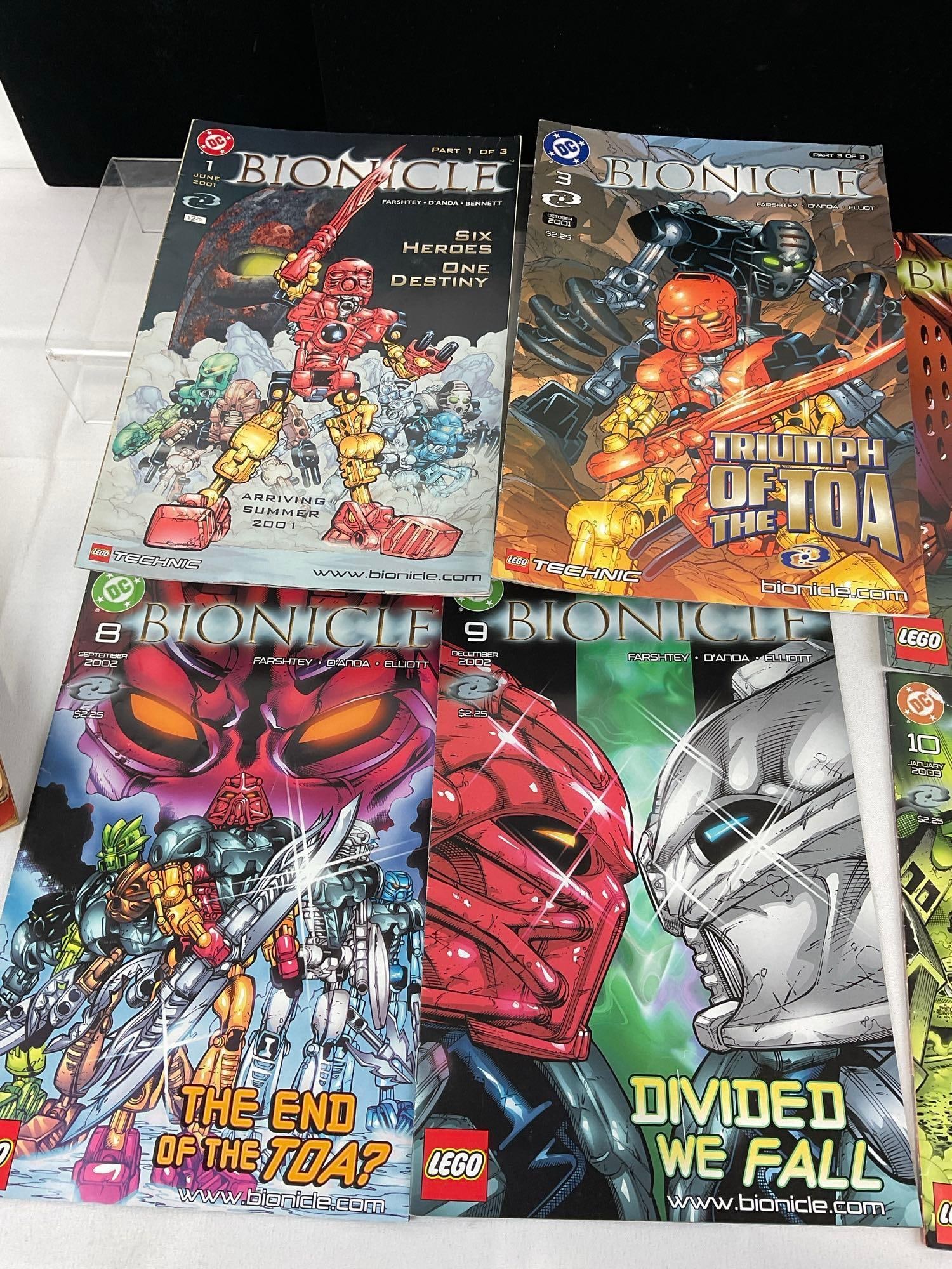 Collection of 46 Comics, Several DC Bionicle incl. #1, 3-5, 7-17, 20-27, Incredible Sci Fi, & more - 6