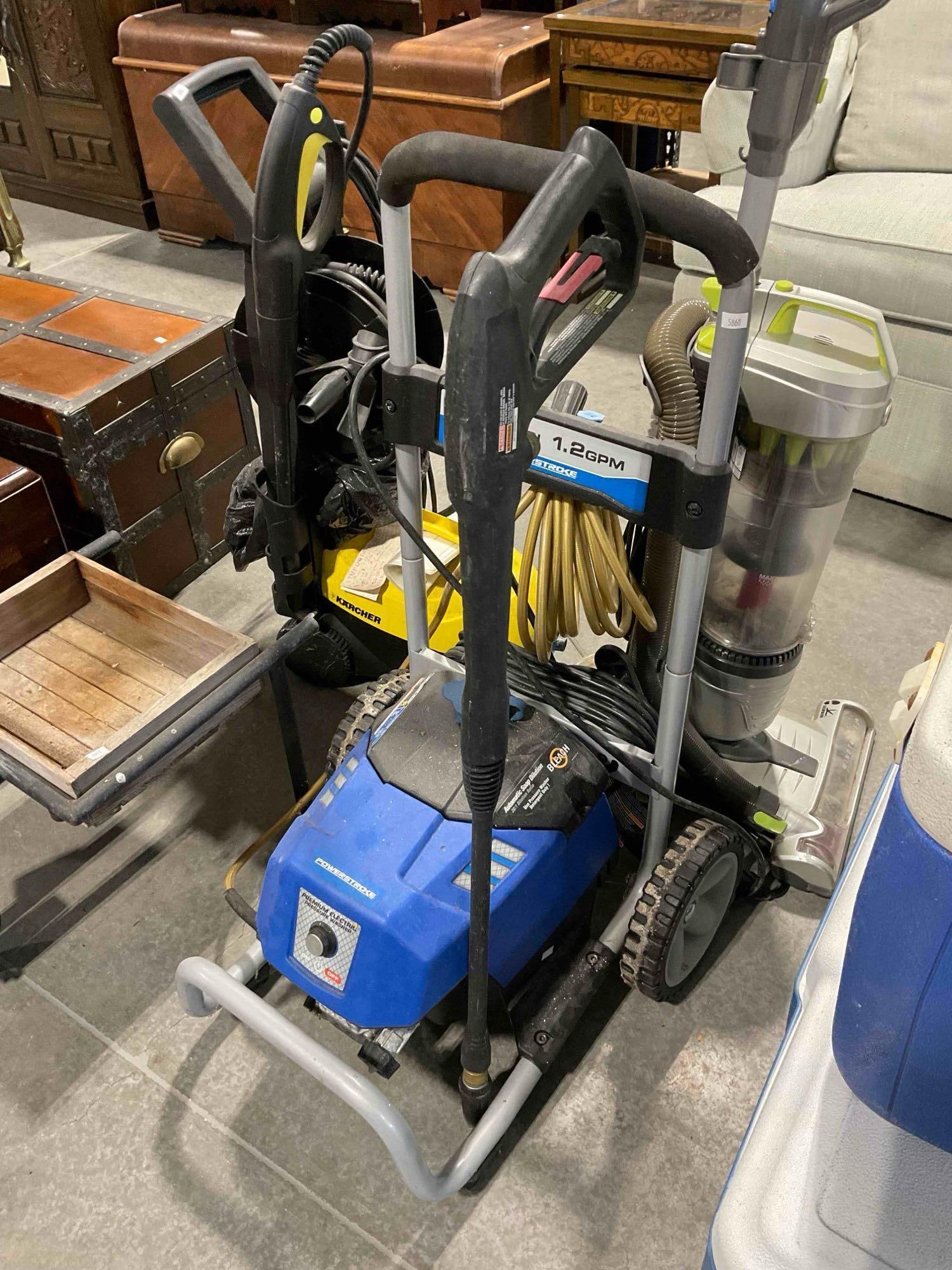 Powerstroke 1900 PSI 1.2 GPM Premium Electric Power Washer. Works at Consignor's. See pics. - 3
