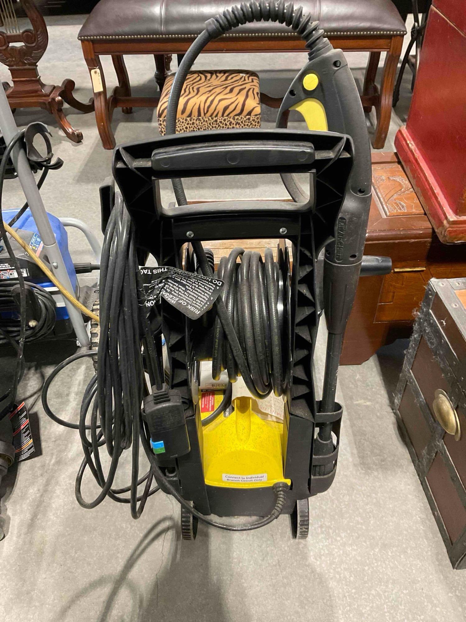 Karcher High Pressure Washer Model K 280 M. Worked at Consignor's. Good Condition. See pics. - 4