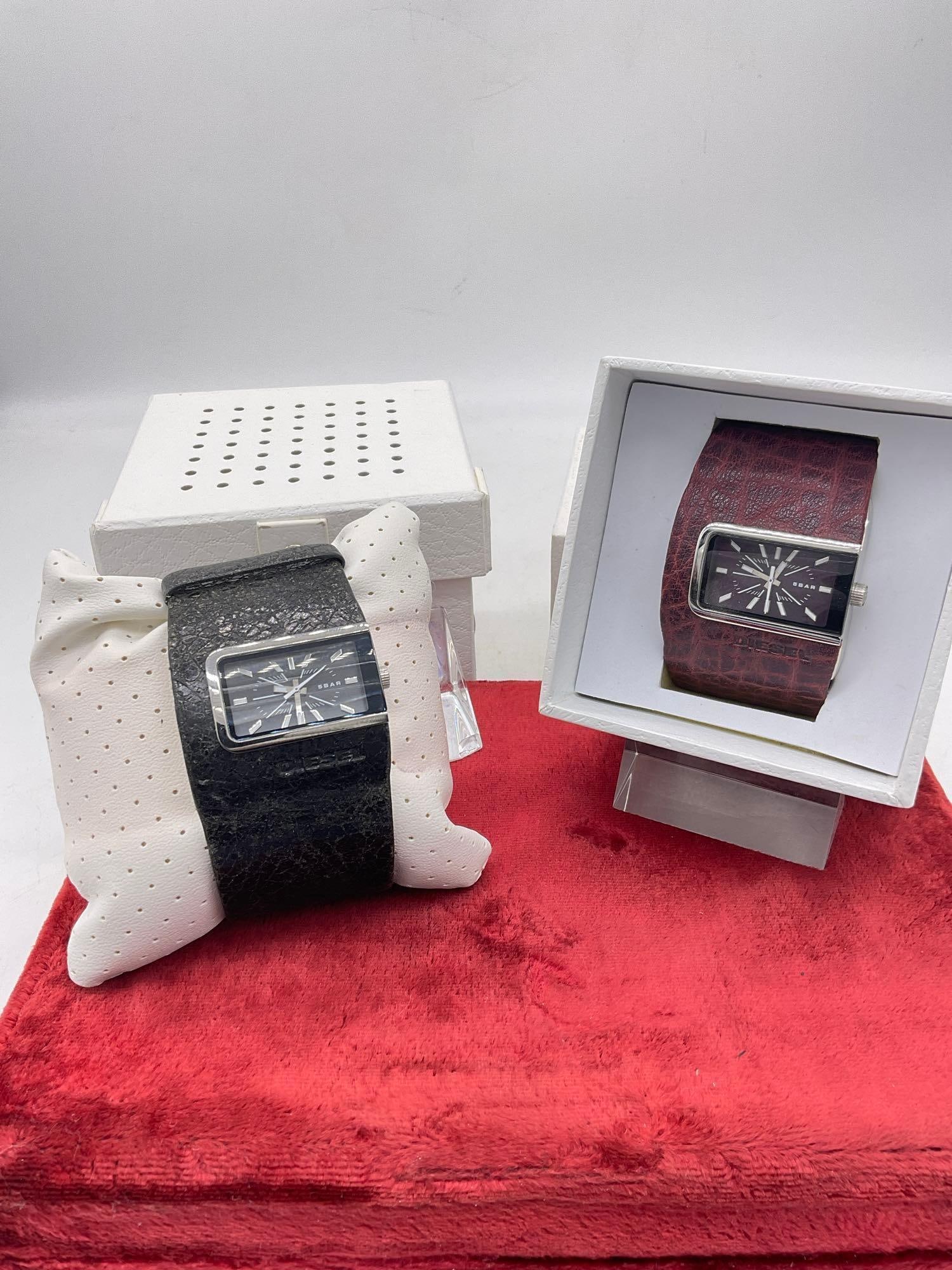2x Diesel 5Bar bracelet wrap Watches DZ 1277 & DZ-1280 w/ presentation boxes (1 of 4)
