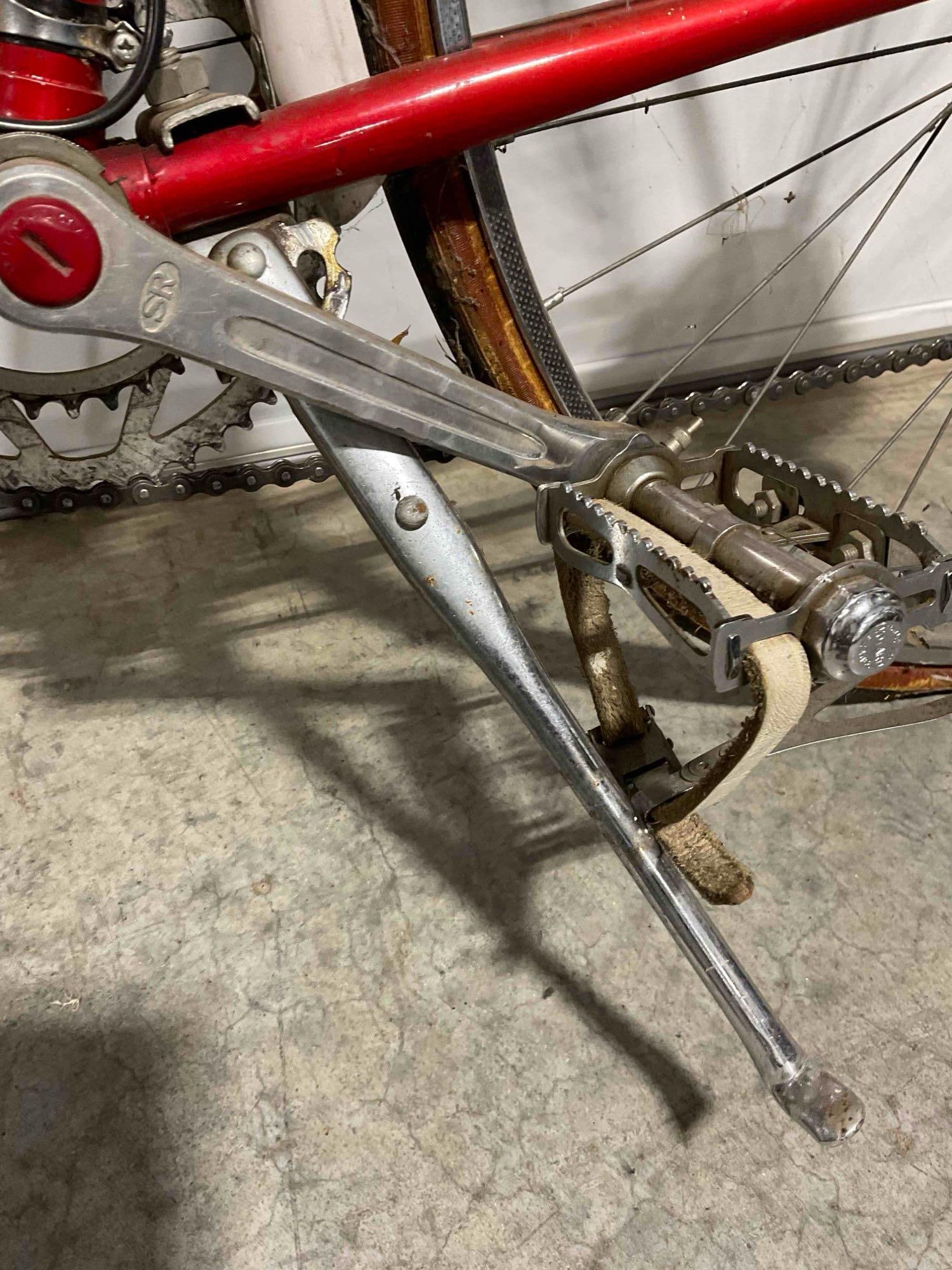 Vintage Schwinn Single Speed Tiger Super Model Deluxe Red Bicycle w/ 27" Wheels. See pics. - 10