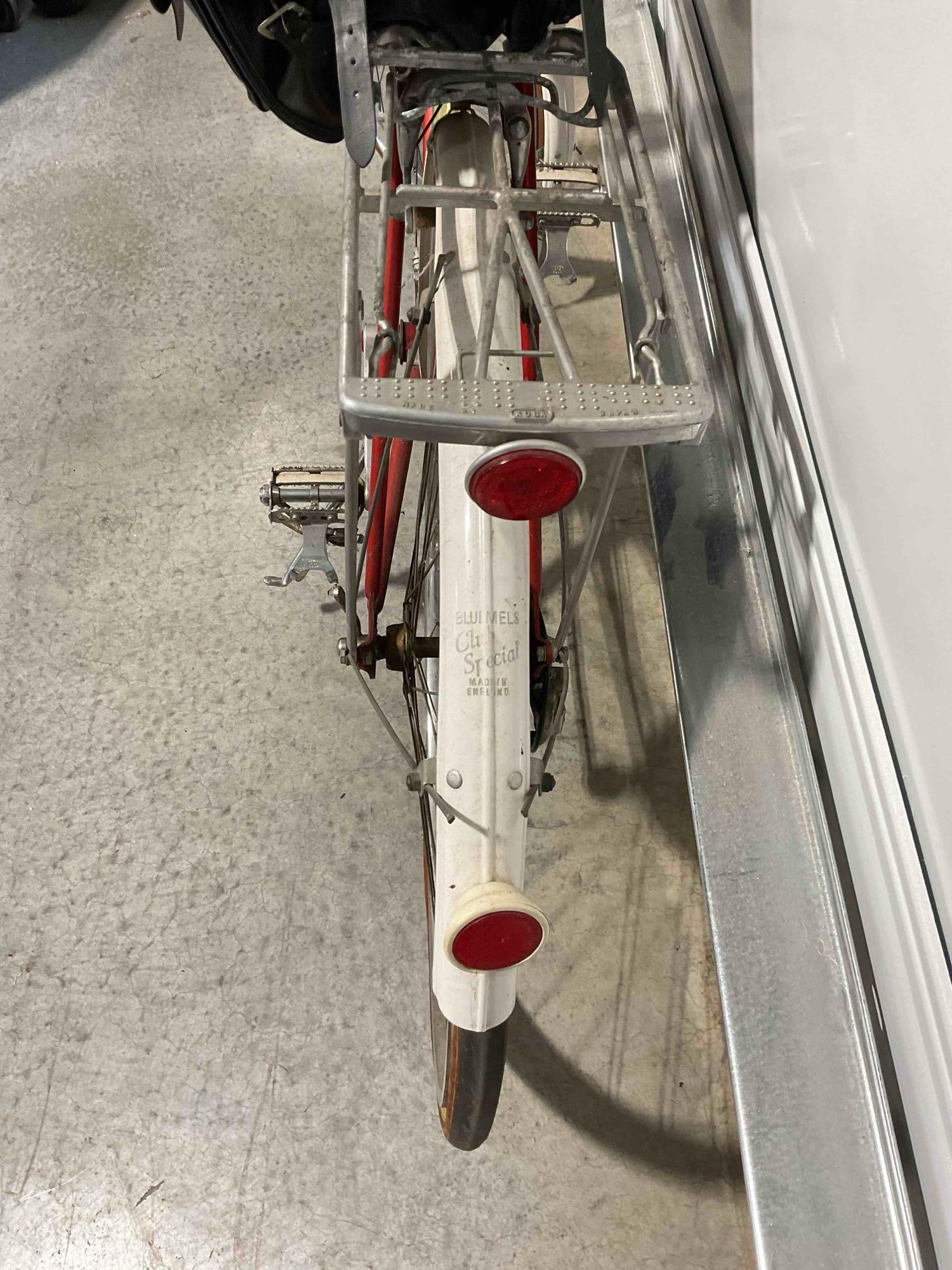 Vintage Schwinn Single Speed Tiger Super Model Deluxe Red Bicycle w/ 27" Wheels. See pics. - 6
