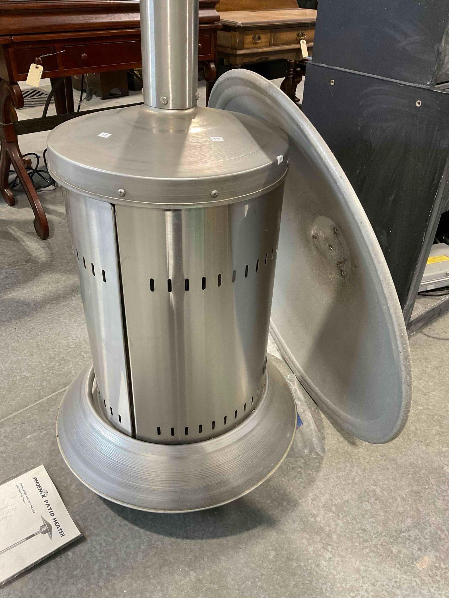 Phoenix Propane Powered Patio Heater Model DCSPHFS. Untested, Working at Consignor's. - 5