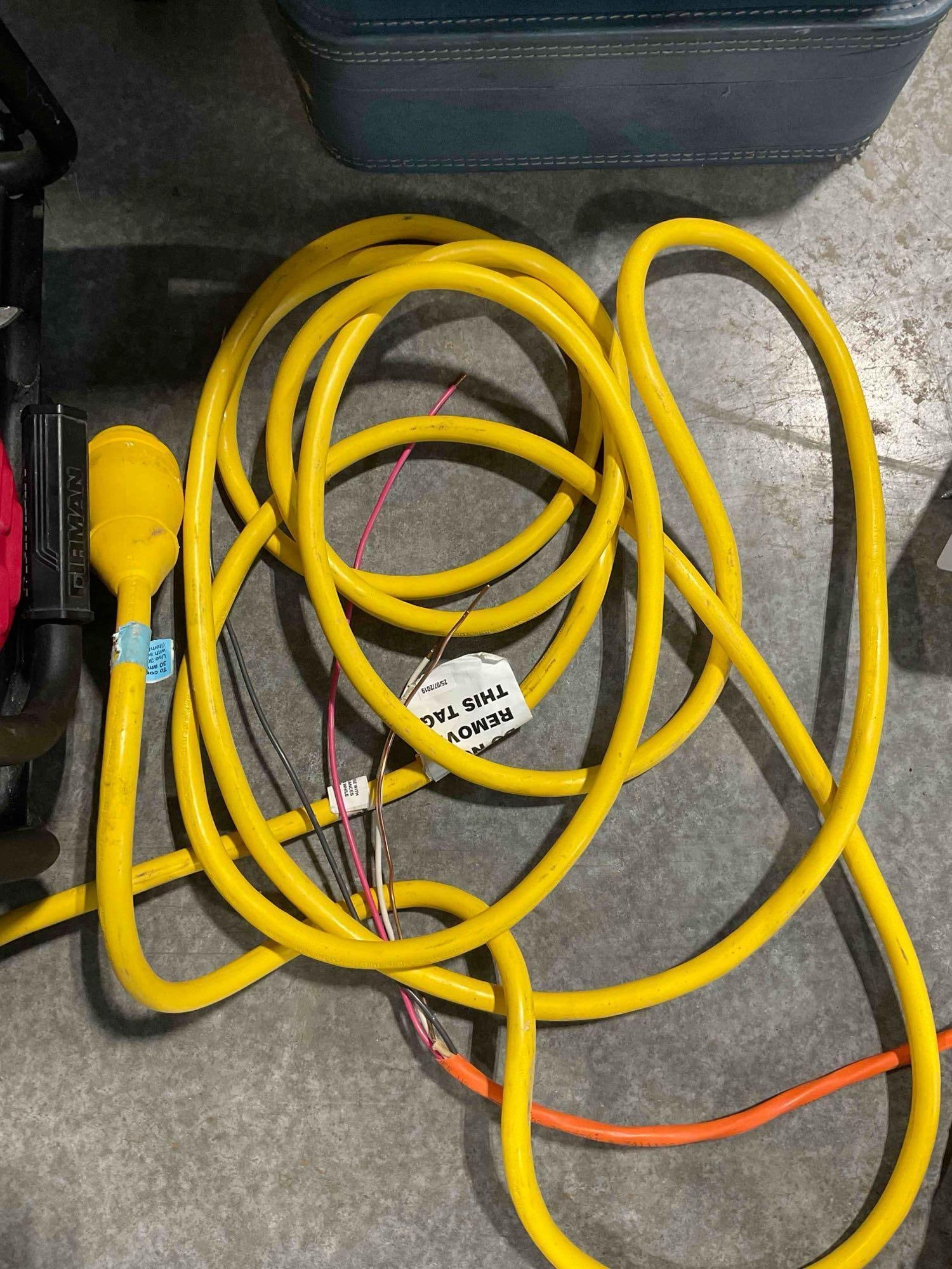 Firman Gas Powered 3650 Watt Generator Model P03611. Working at Consignor's. Good Condition. - 6