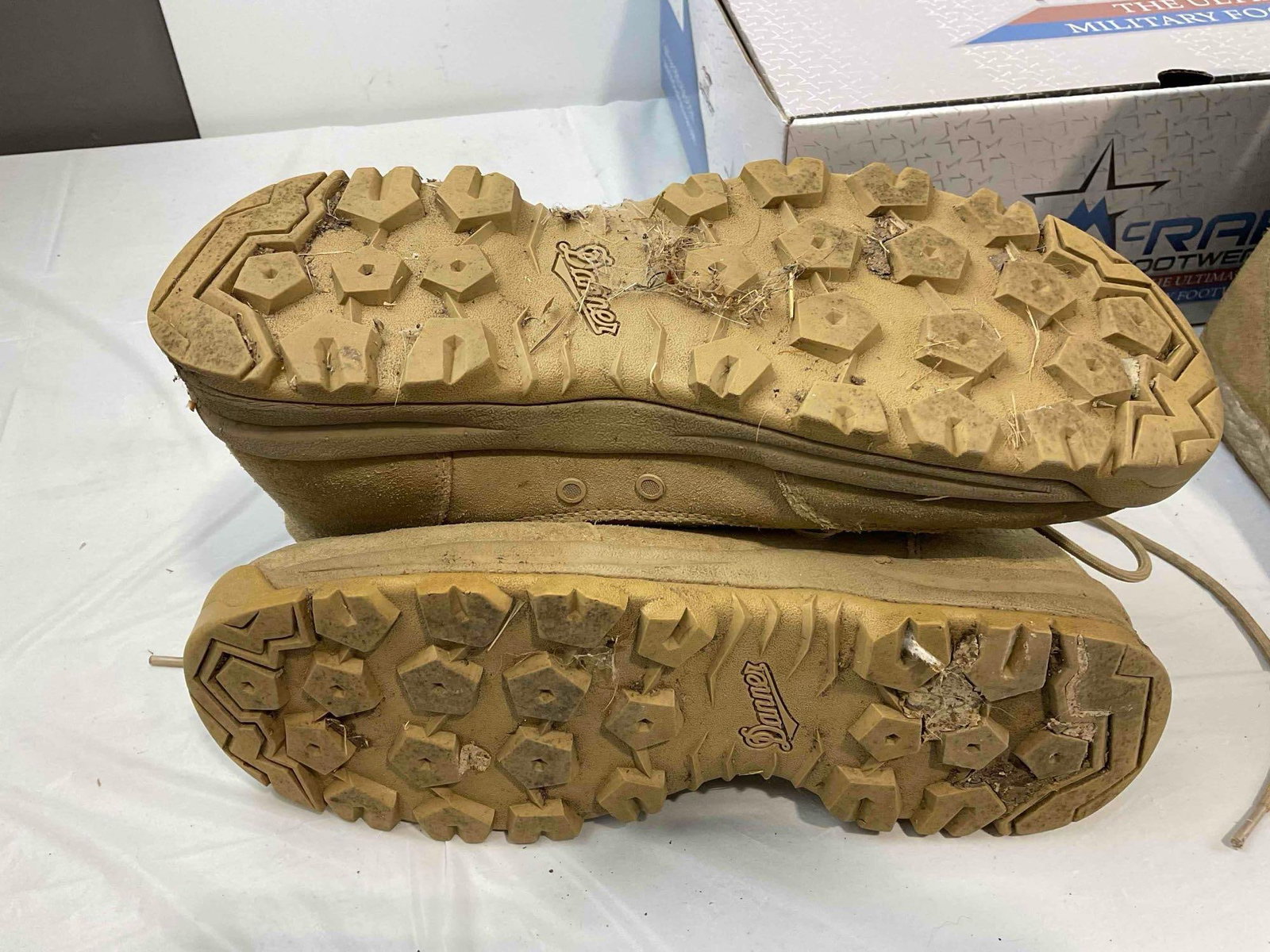 2 pairs of Military Boots, incl. Danner Tanicus & Belleville Tactical Research Size US Men's 11. - 10