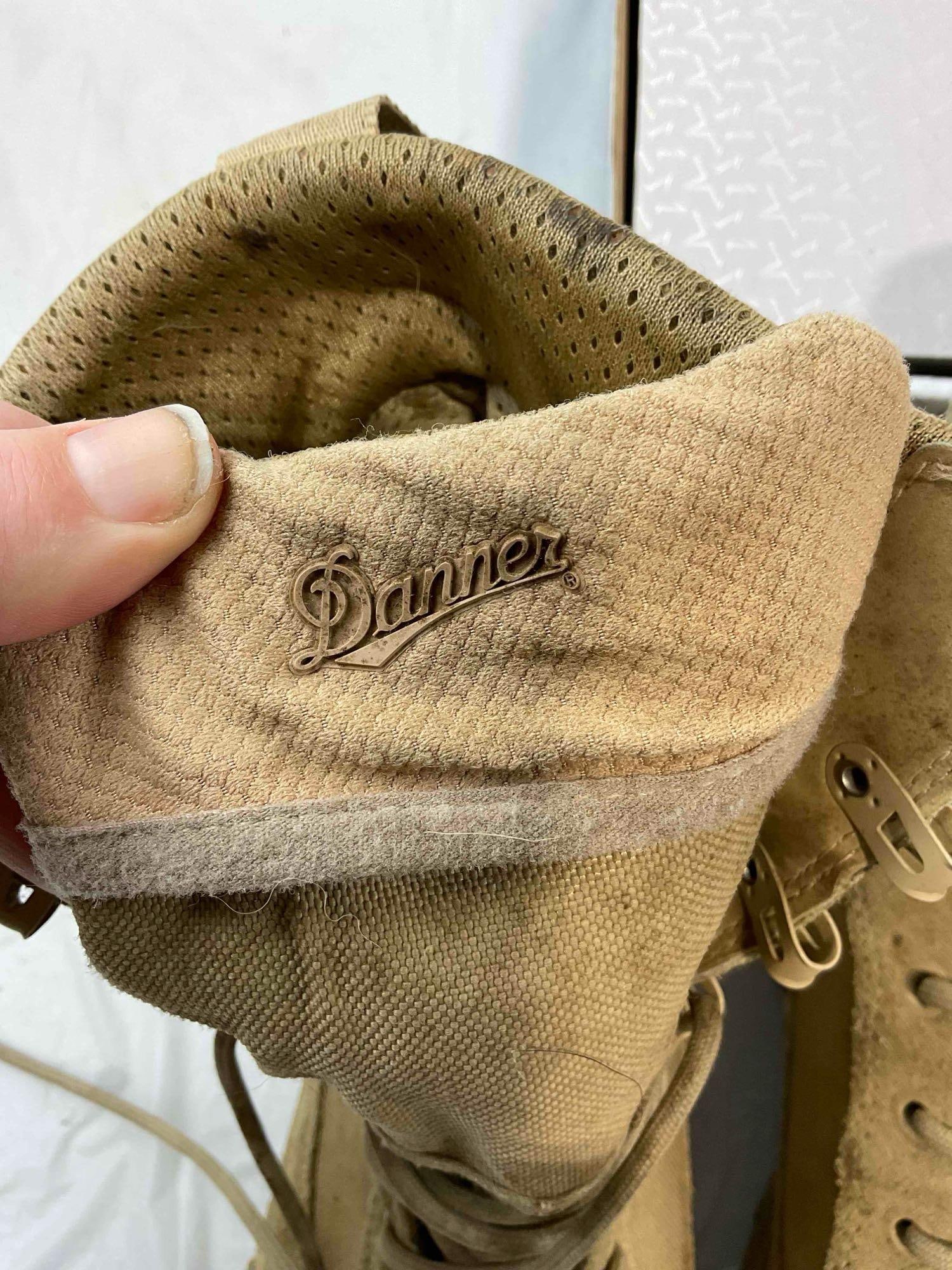2 pairs of Military Boots, incl. Danner Tanicus & Belleville Tactical Research Size US Men's 11. - 5