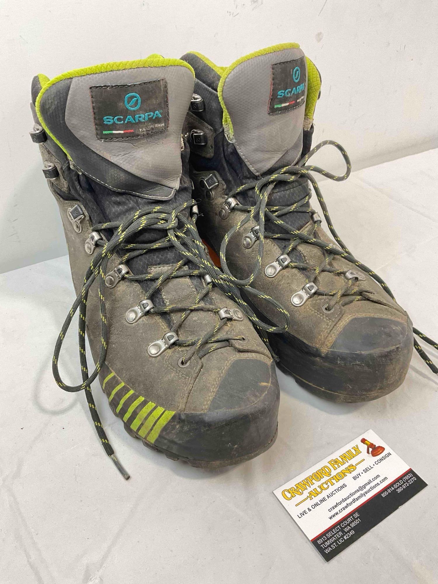 SCARPA Ribelle HD Mountaineering Boots Size Men's US 11.5. Good Condition. See pics. - 3