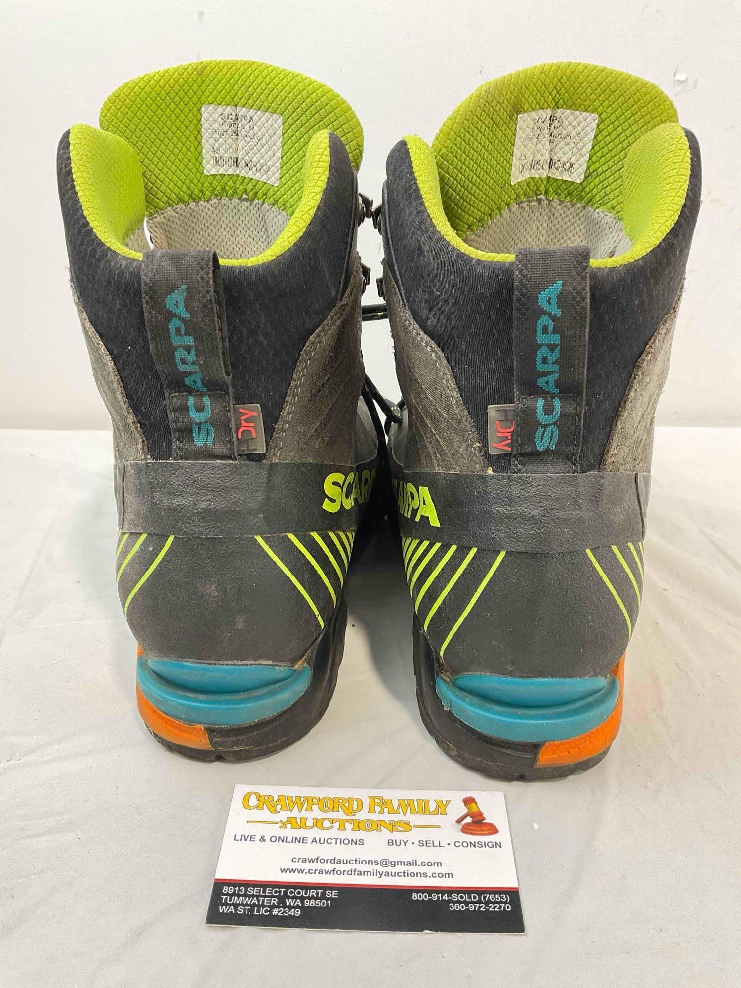 SCARPA Ribelle HD Mountaineering Boots Size Men's US 11.5. Good Condition. See pics. - 5