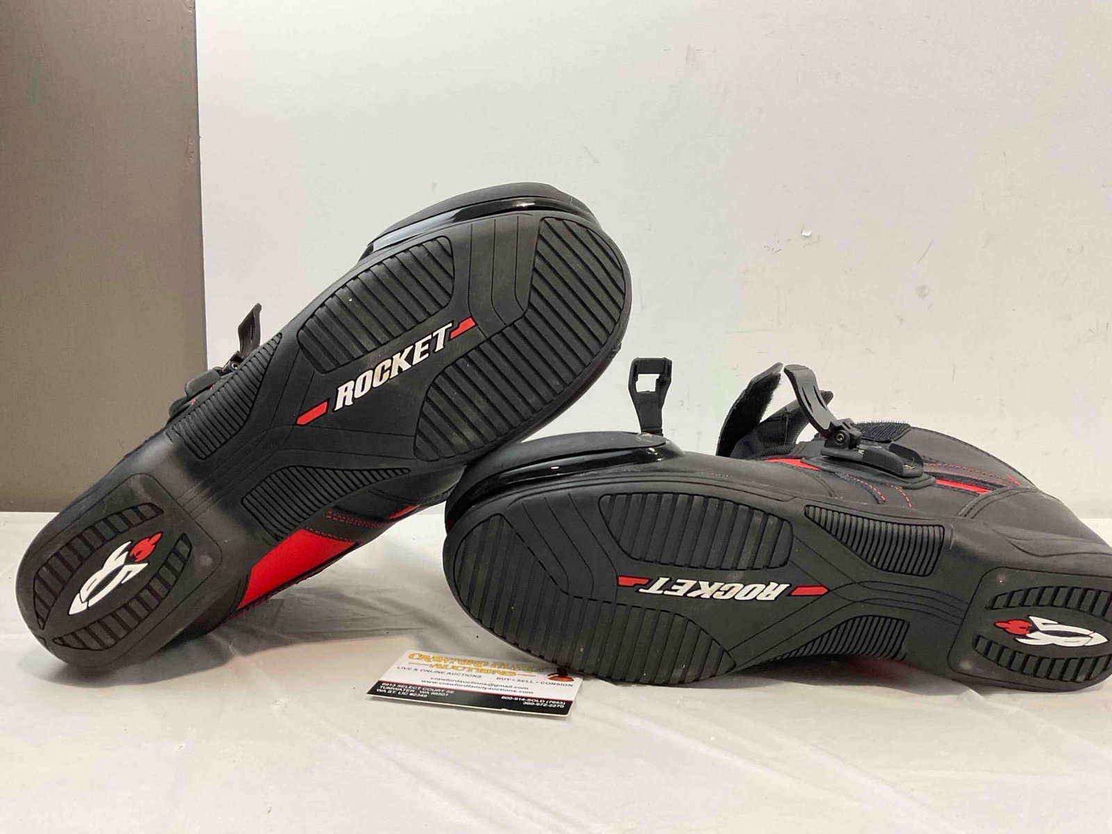 Joe Rocket Sector Motorcycle Boots in Men's US Size 11. Good Condition. See pics. - 7