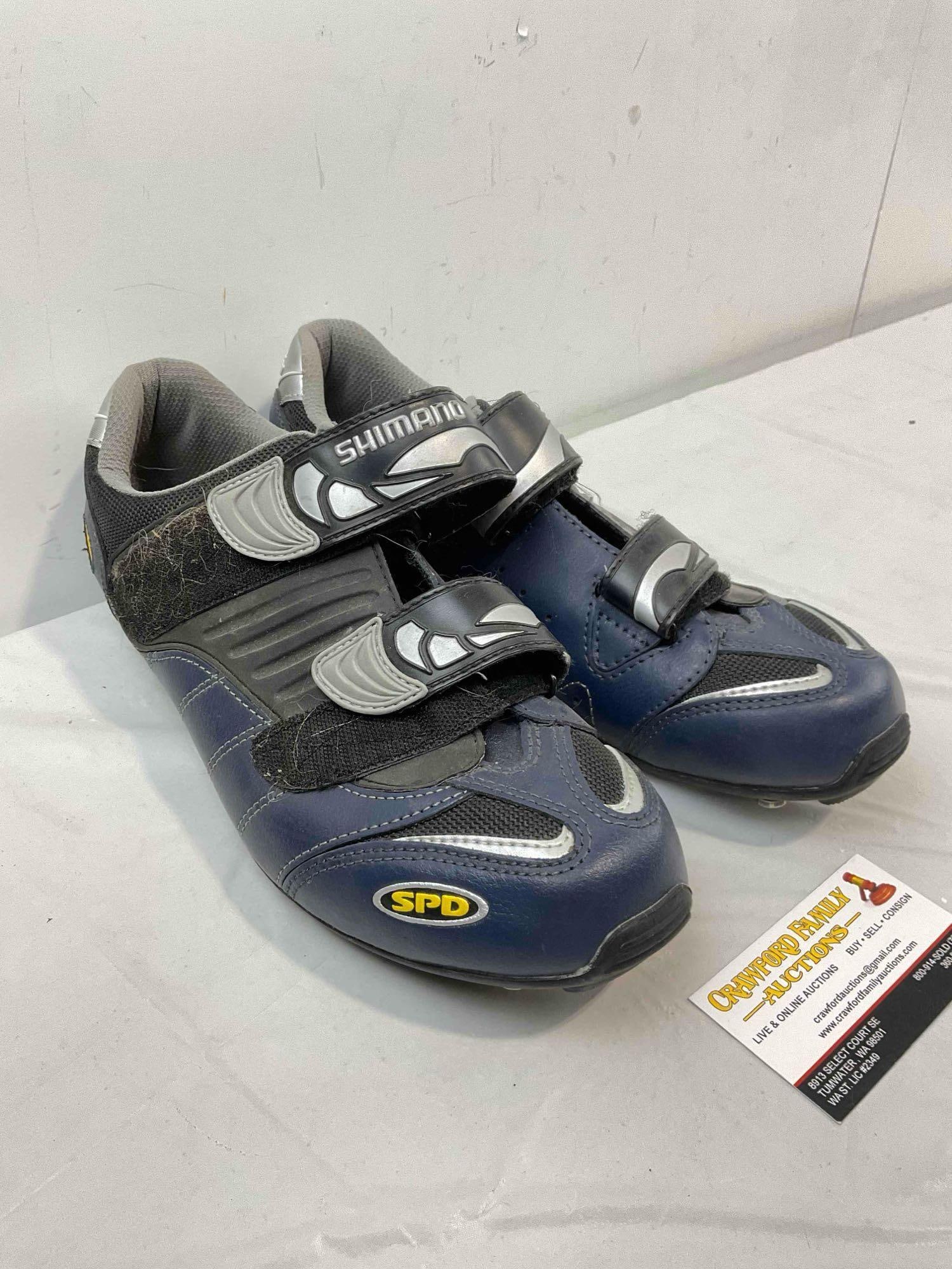 Shimano SPD SH-M082B Mountain Cycling Shoes in Men's US Size 11.5. Good Condition. See pics. - 3