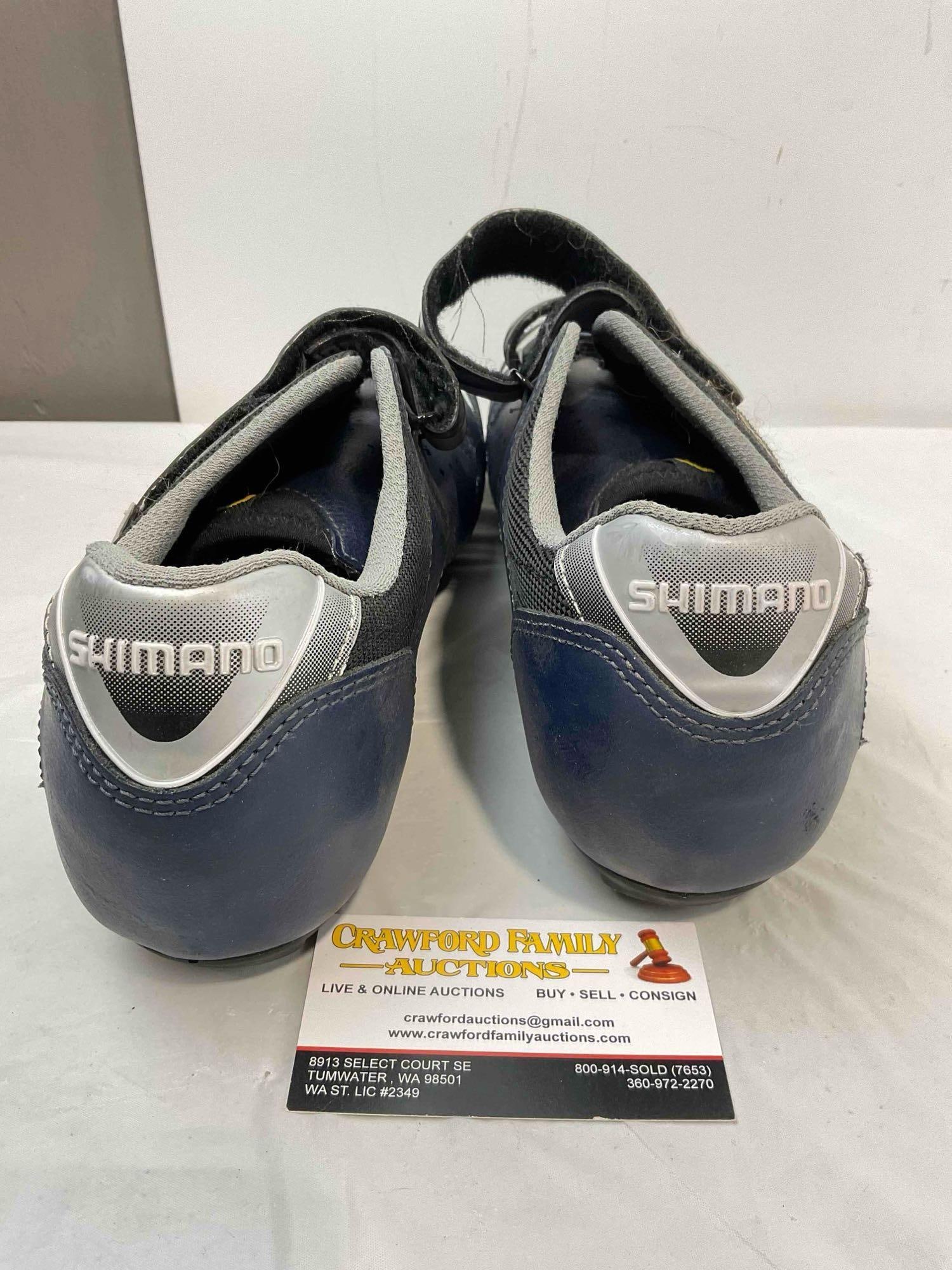 Shimano SPD SH-M082B Mountain Cycling Shoes in Men's US Size 11.5. Good Condition. See pics. - 5