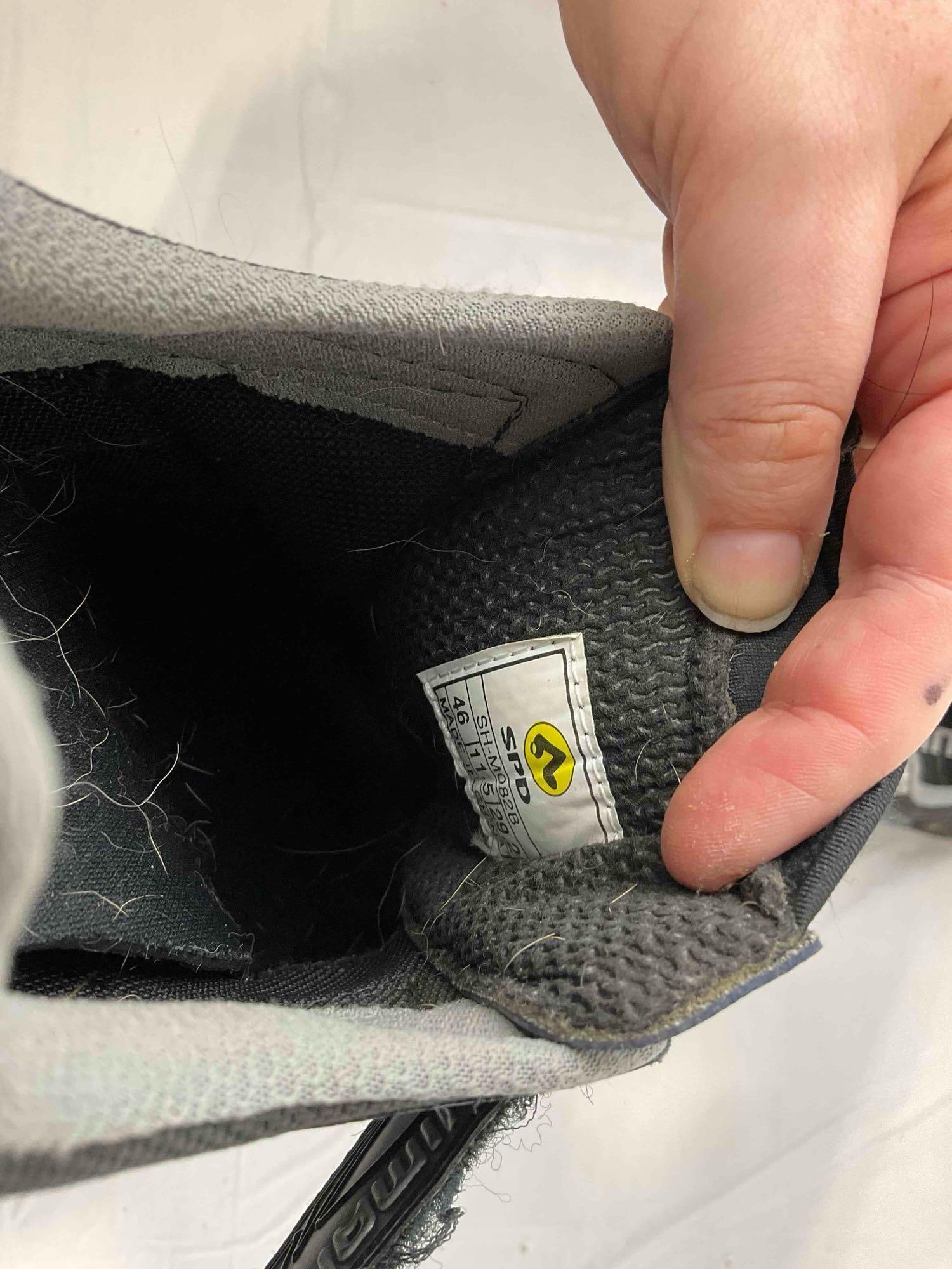 Shimano SPD SH-M082B Mountain Cycling Shoes in Men's US Size 11.5. Good Condition. See pics. - 6