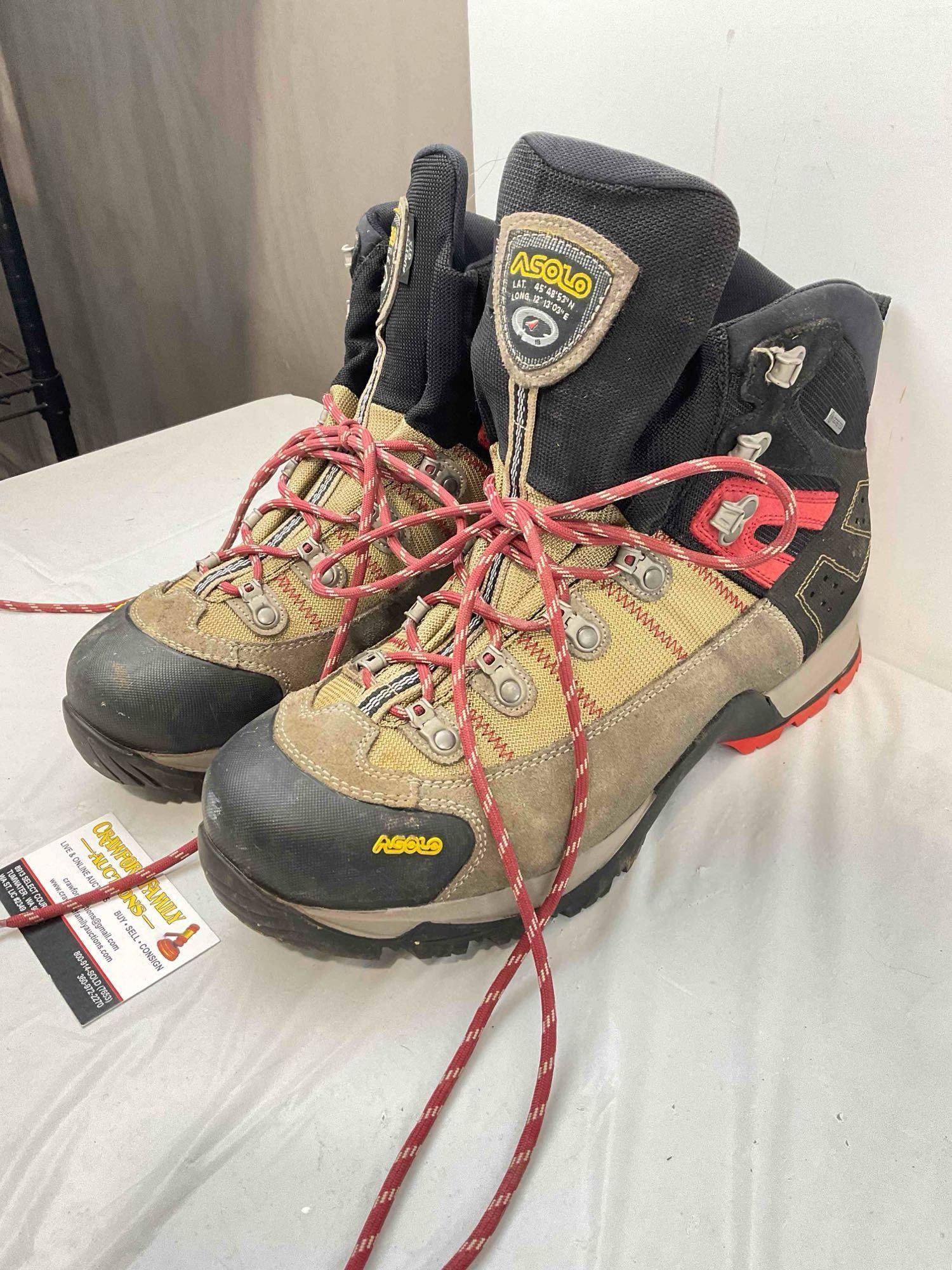Asolo Fugitive GTX Hiking Boots in Men's Size US 11. Good Condition. See pics. - 2