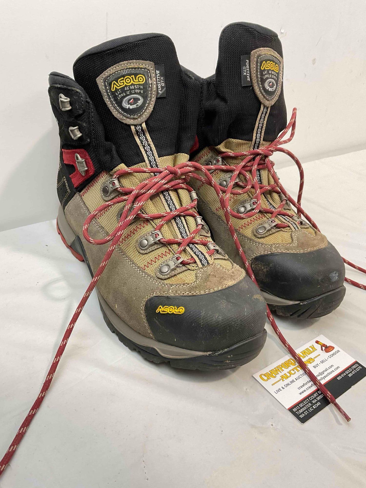 Asolo Fugitive GTX Hiking Boots in Men's Size US 11. Good Condition. See pics. - 3