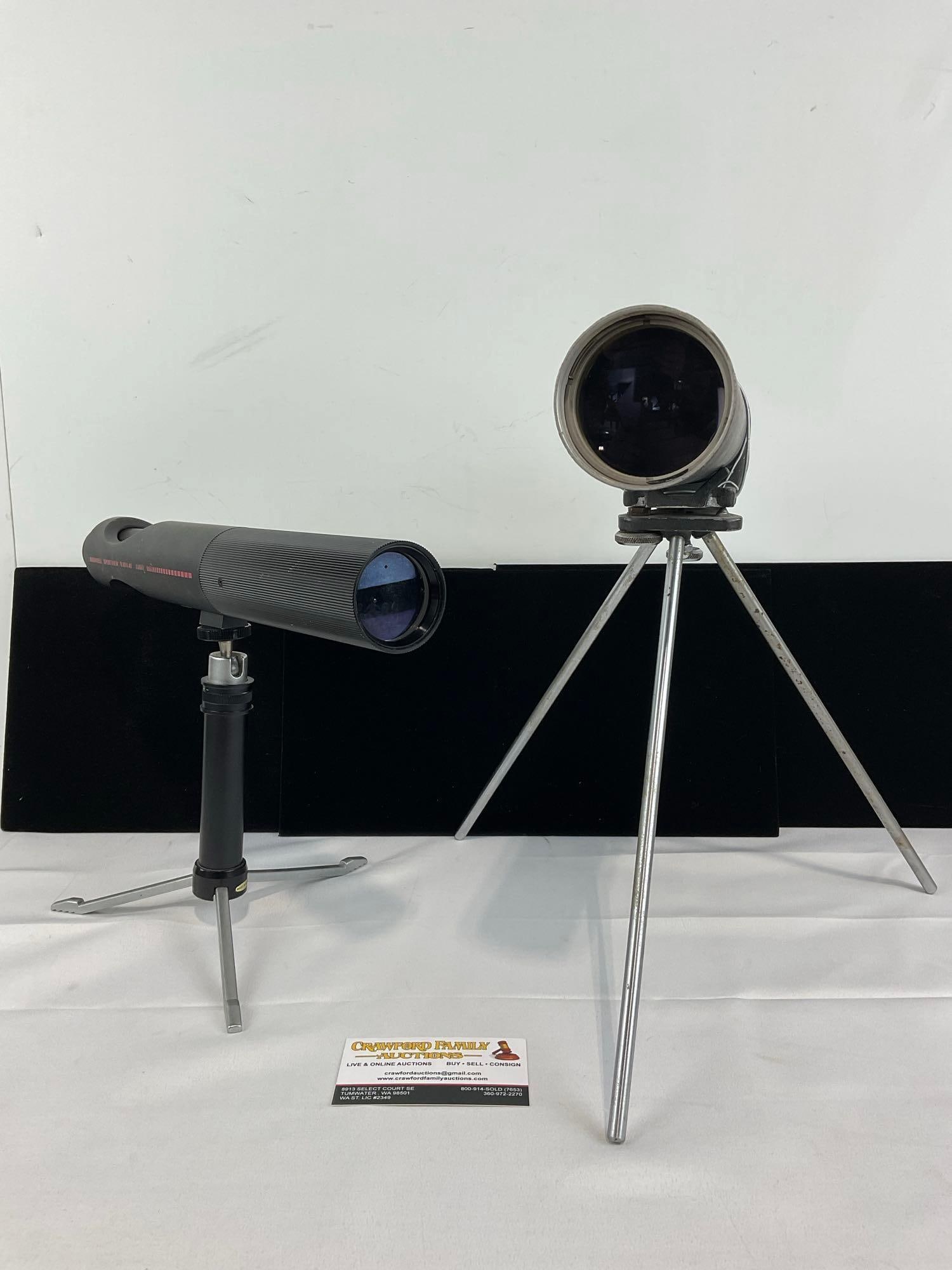 Bushnell Sportview 9-30x40 Zoom & Argus Super Grade 20x Spotting Scopes (1 of 5)
