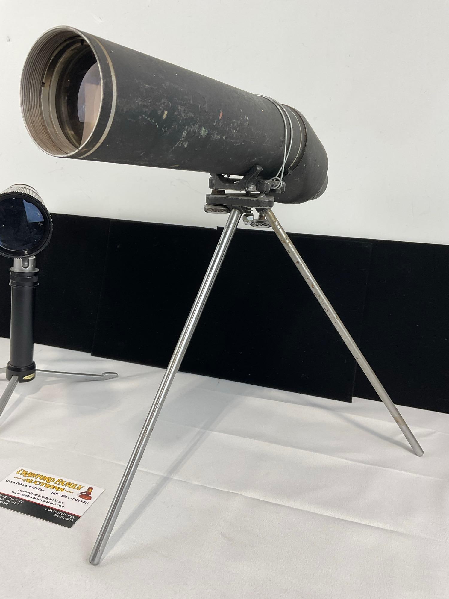 Bushnell Sportview 9-30x40 Zoom & Argus Super Grade 20x Spotting Scopes - 4
