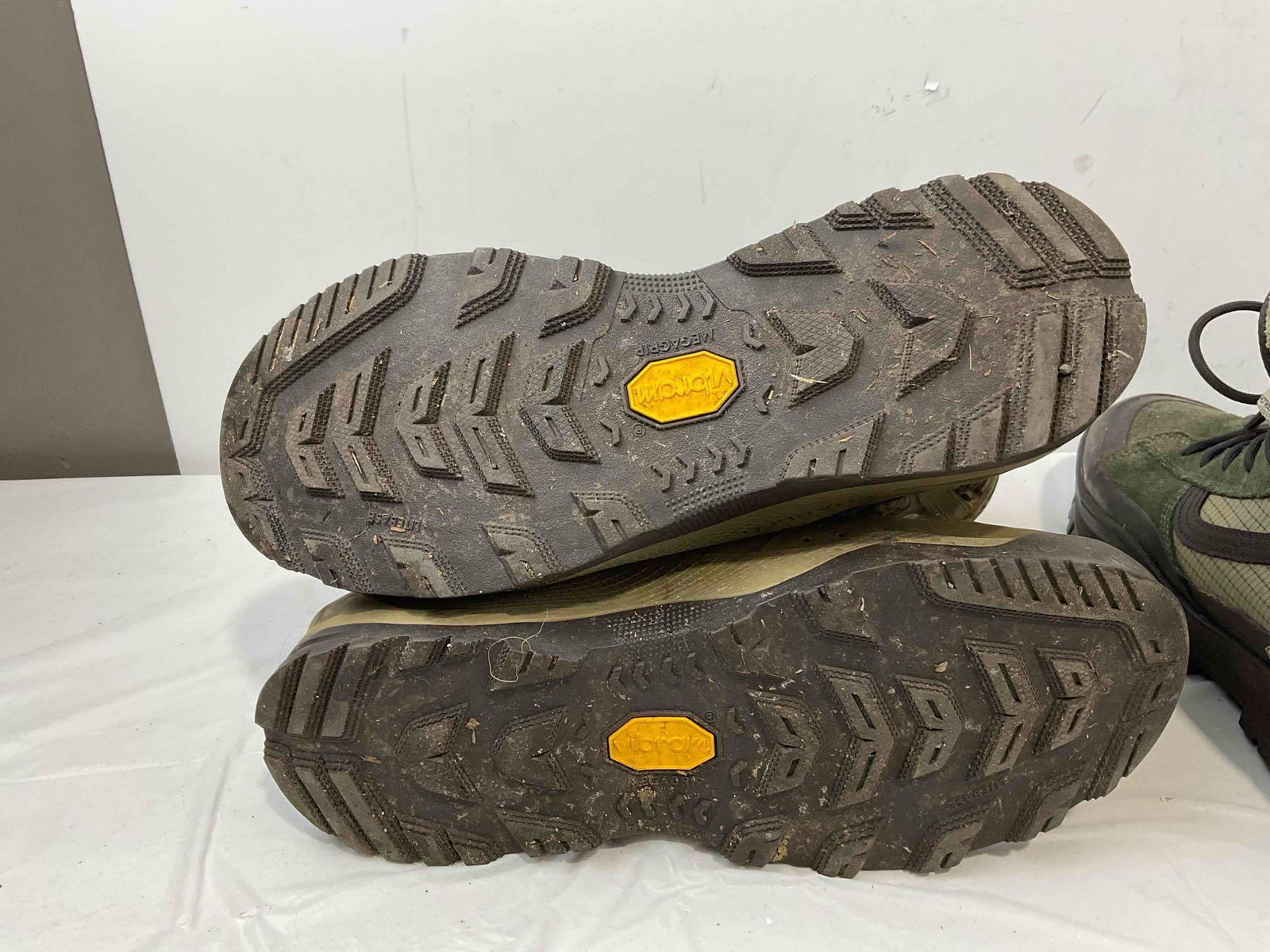 2 Pairs of Men's Size 11 Hiking Boots, incl. Under Armor & Vans MTE. Fair Condition. See pics. - 11