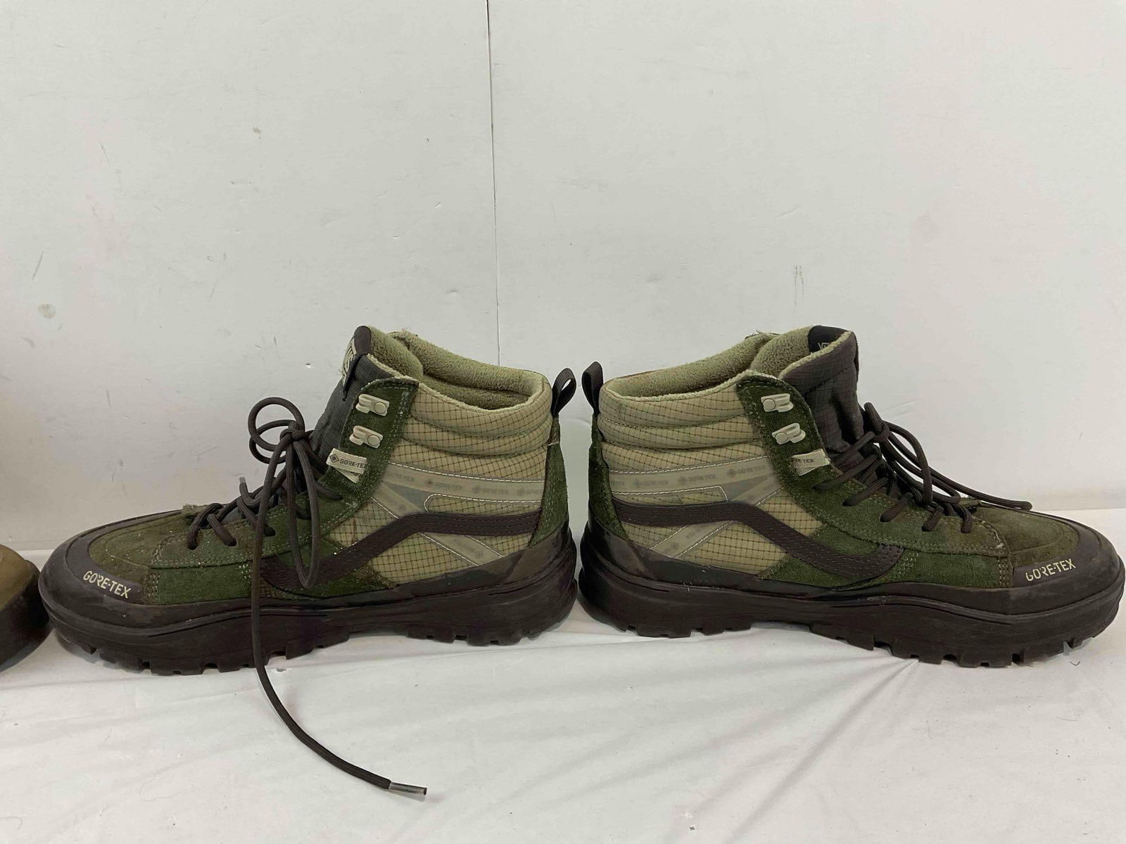 2 Pairs of Men's Size 11 Hiking Boots, incl. Under Armor & Vans MTE. Fair Condition. See pics. - 7