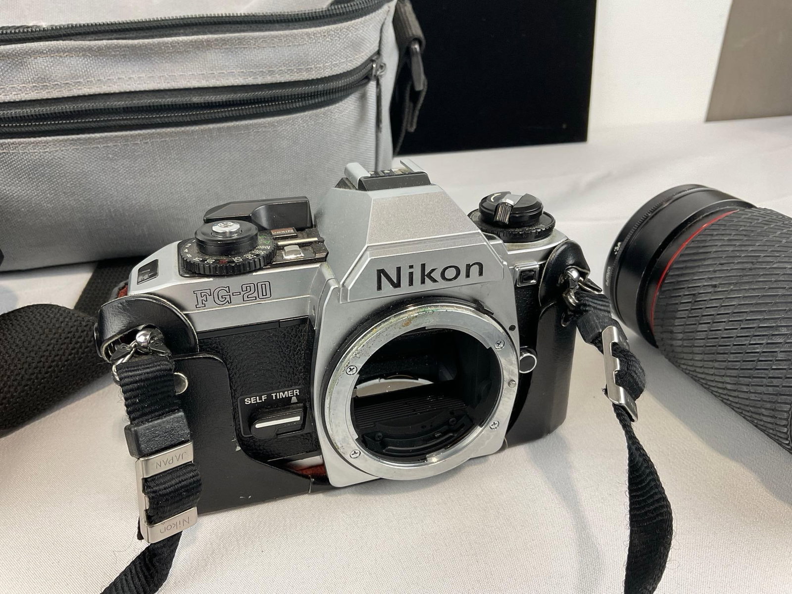 Nikon FG-20 Camera Body w/Tokina SD 35-200mm Lens, Sony Handicam camcorder - 5