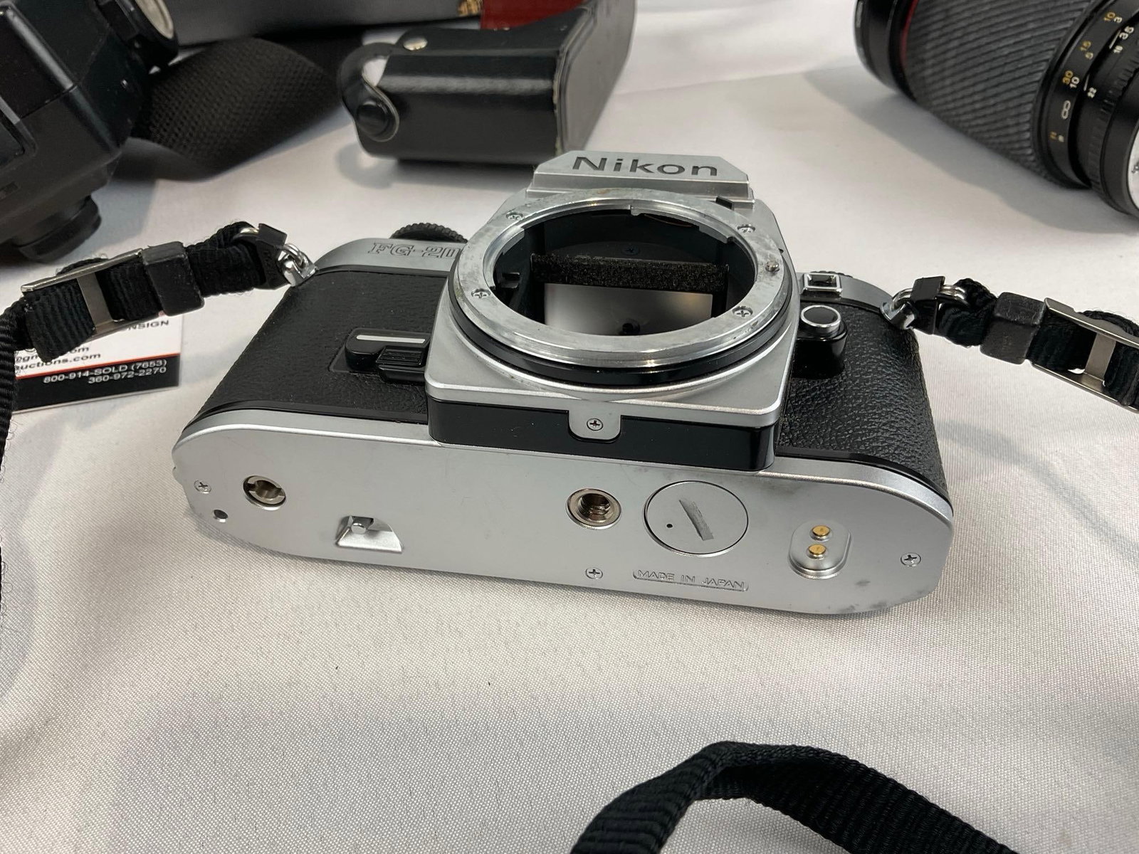 Nikon FG-20 Camera Body w/Tokina SD 35-200mm Lens, Sony Handicam camcorder - 6
