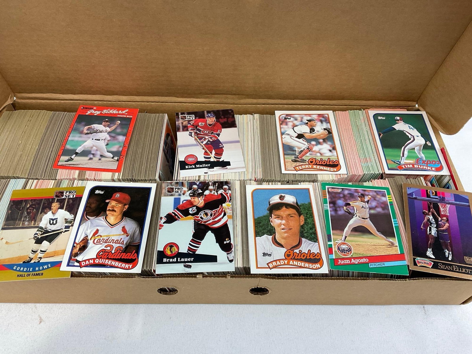 2 1990s 2.5-3k Boxes of Sports Cards, Baseball Topps, NHL Pro Set, Donruss & more sets - 5