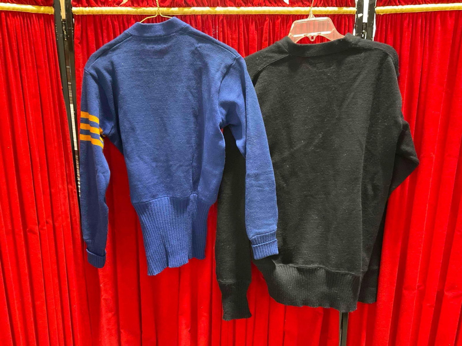 2 pcs Vintage Wool Varsity Sweaters, Years 1939-1941 & 1971. Good Condition. See pics. - 6