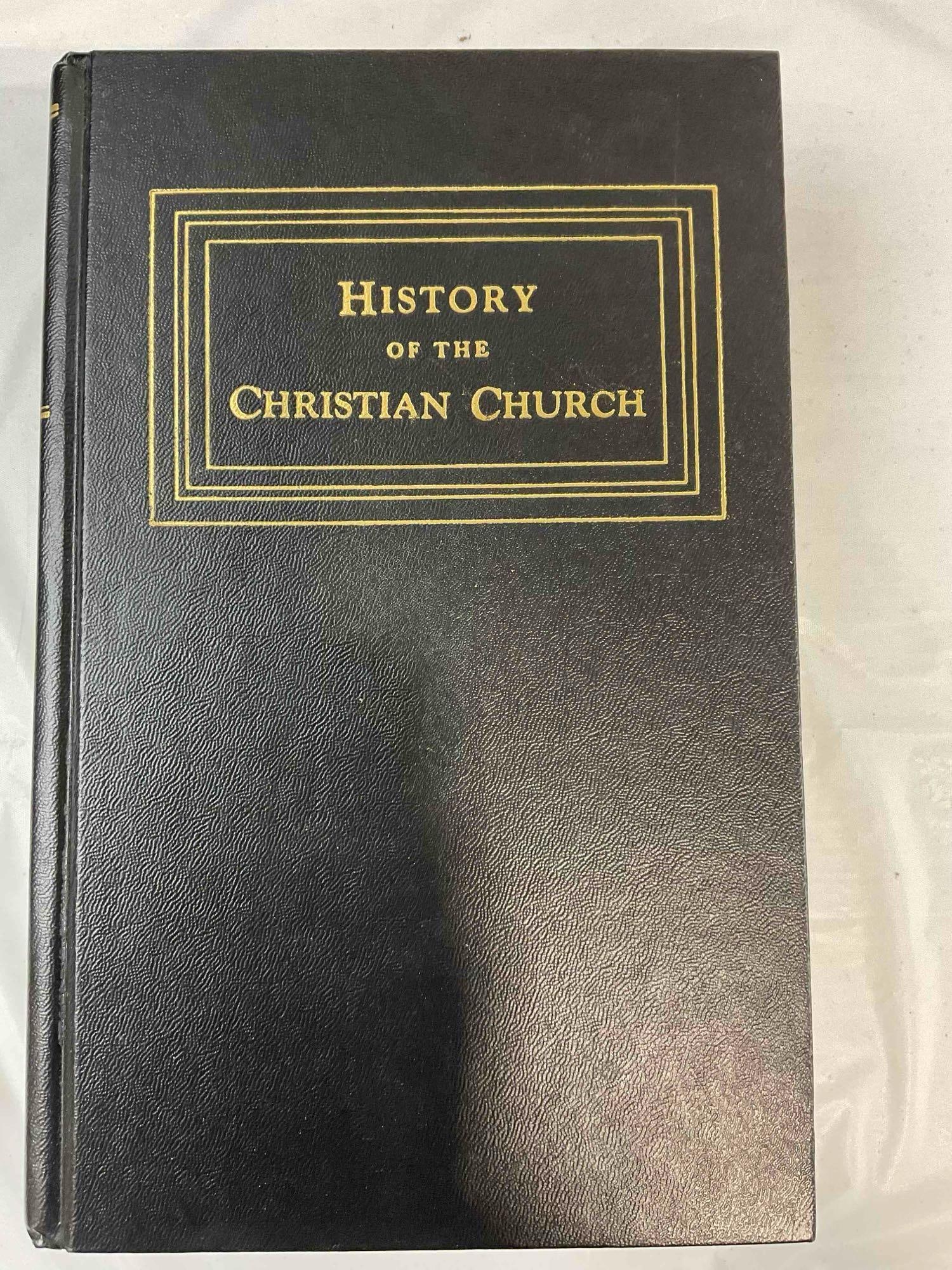12 pcs Vintage Hardcover Religious Volumes, incl. "History of the Christian Church." See pics. - 7