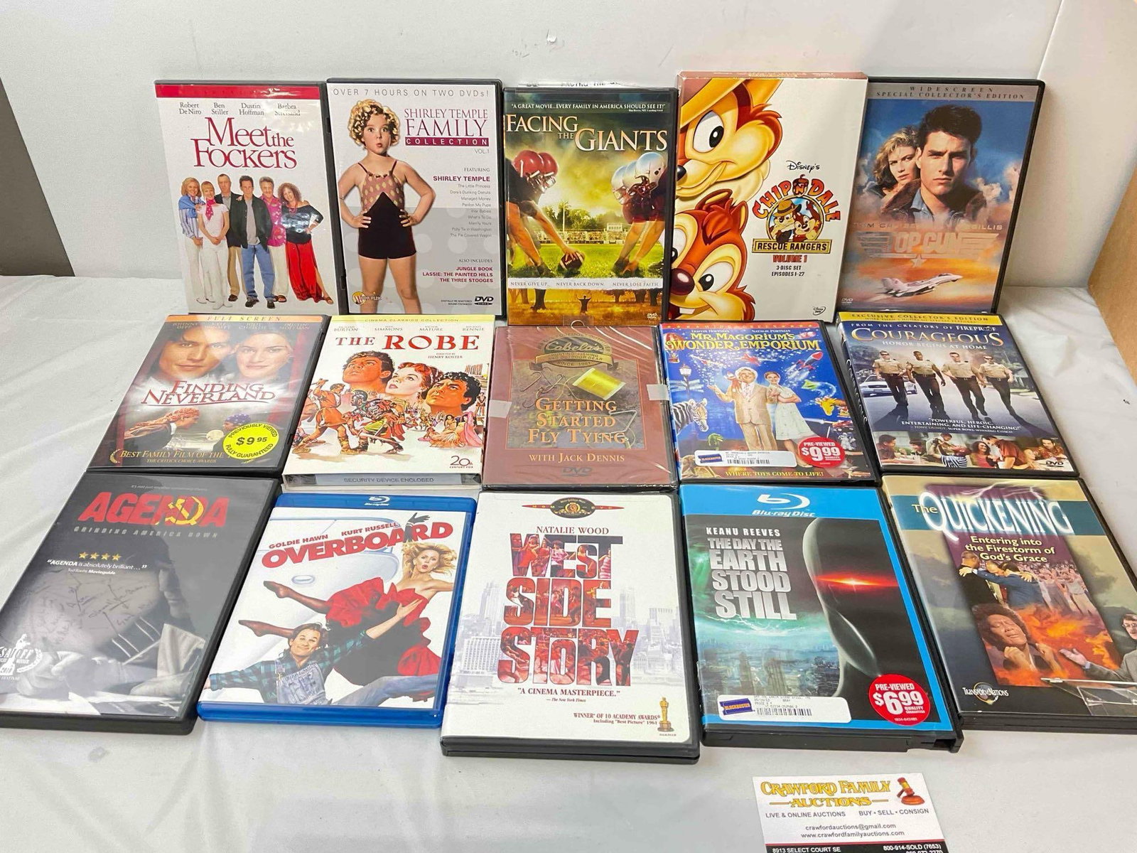 75+ pcs DVD & Blu-ray Movie Collection, incl. Musicals, Religious Films, Classics & More! See pics. - 2