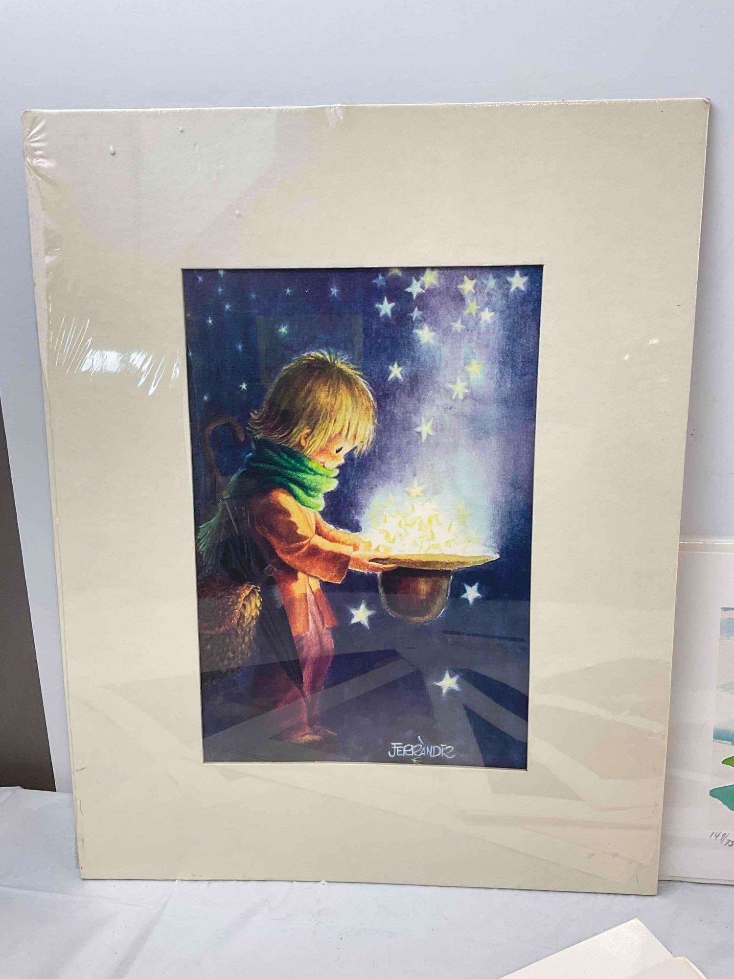 22 pcs Unframed Prints, incl. "Kelp!" Ltd. Ed. 149/750 Watercolor by Keith Greba. See pics. - 3