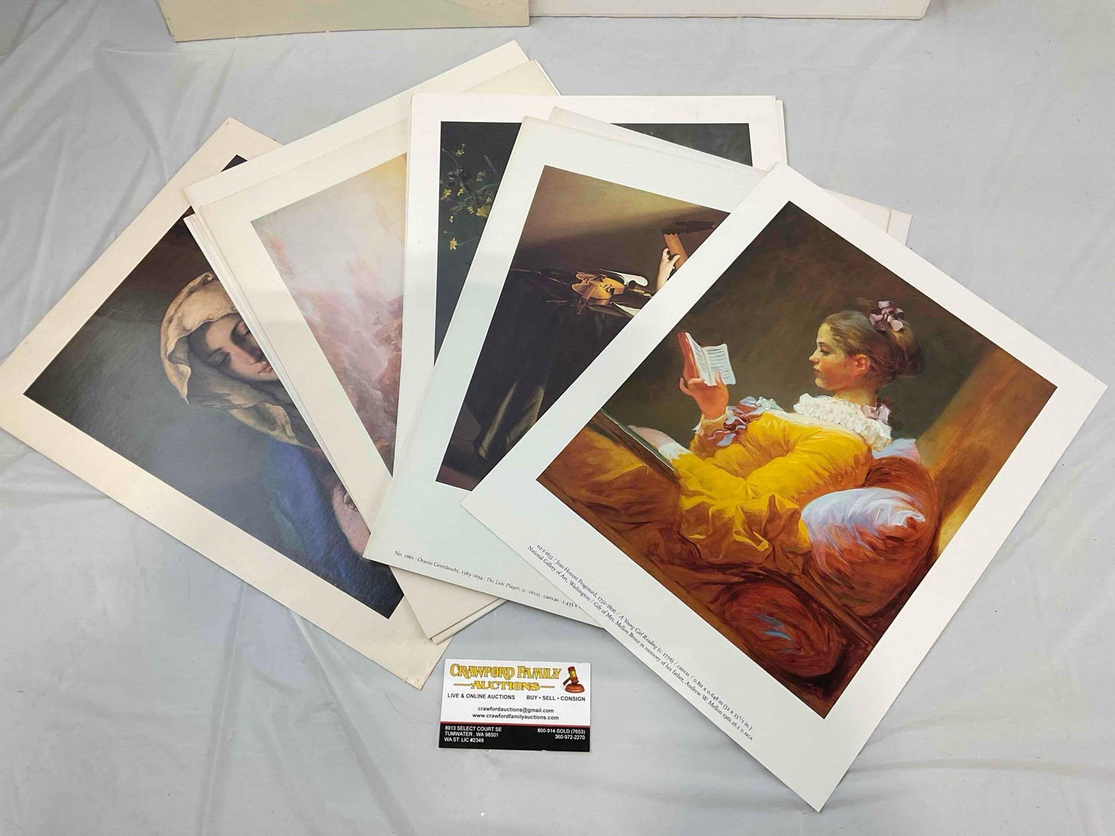 22 pcs Unframed Prints, incl. "Kelp!" Ltd. Ed. 149/750 Watercolor by Keith Greba. See pics. - 4