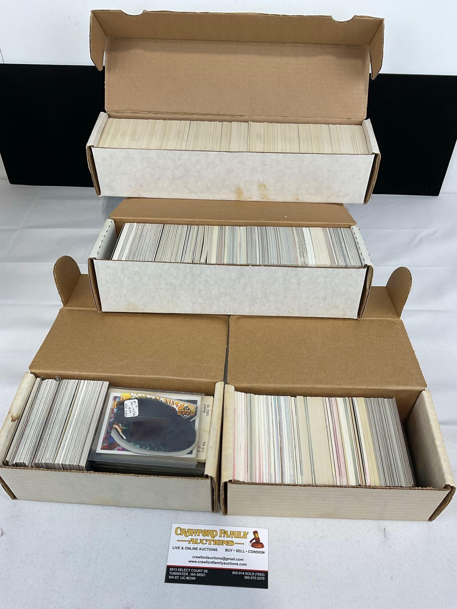 Vintage 3500+ Sports Cards, variety of Basketball Cards, NBA Hoops, Topps & more (1 of 5)